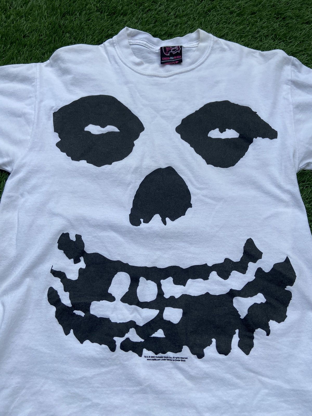 Misfits Vintage 2002 Skeleton White Face T-Shirt