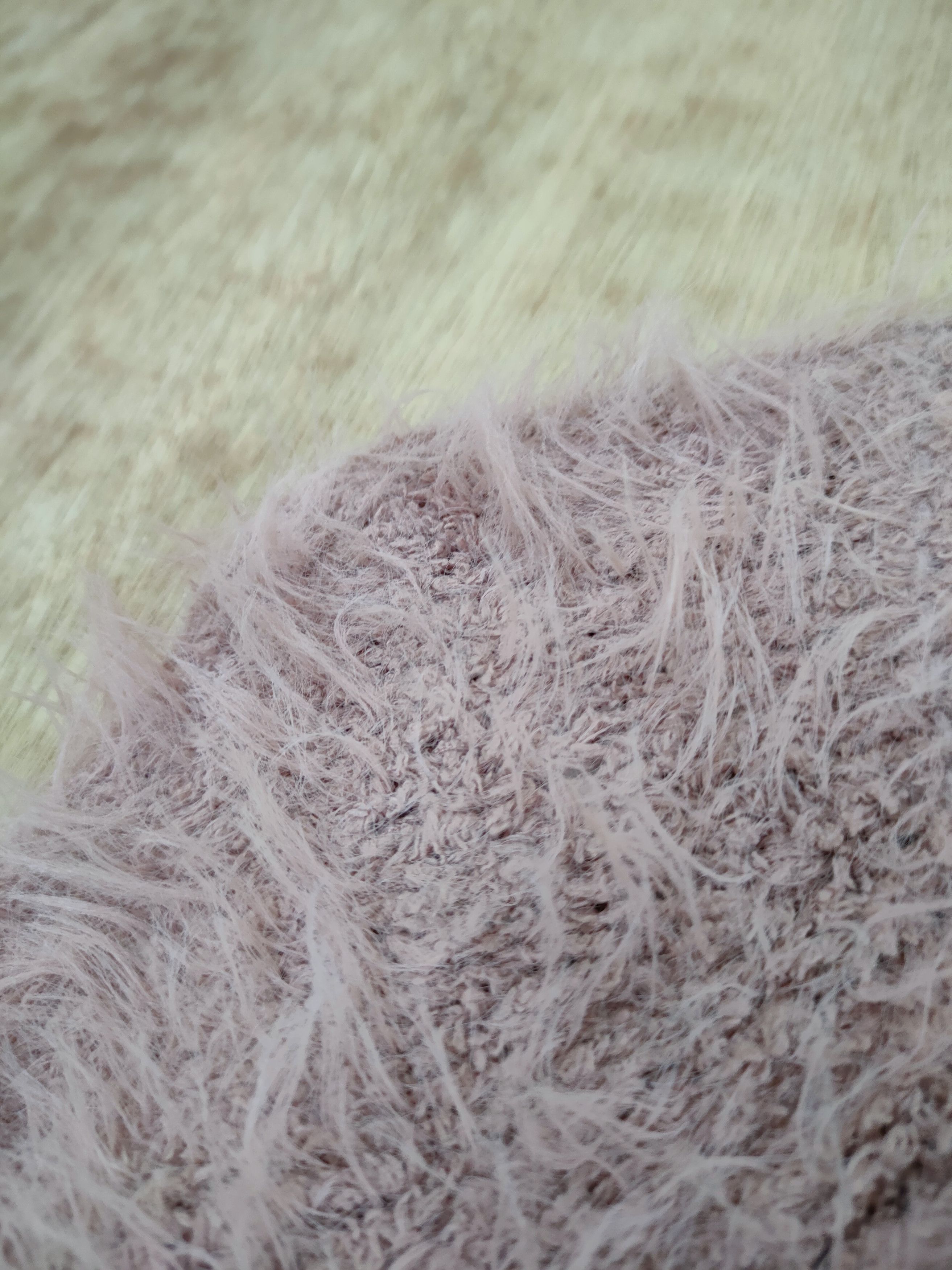 Aran Isles Knitwear D Earth Ecology premium label mohair fur shaggy #46-510 Size US S / EU 44-46 / 1 - 5 Thumbnail