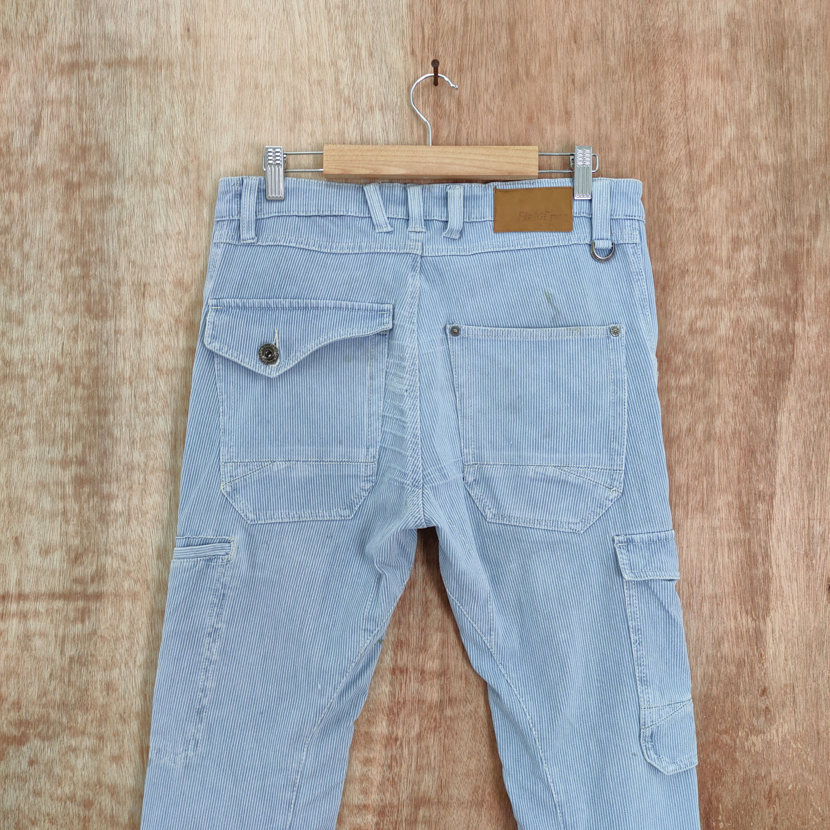 Japanese Brand × Vintage JAPAN STRECHT FADED/STAIN CARGO PANTS Size US 33 - 4 Thumbnail