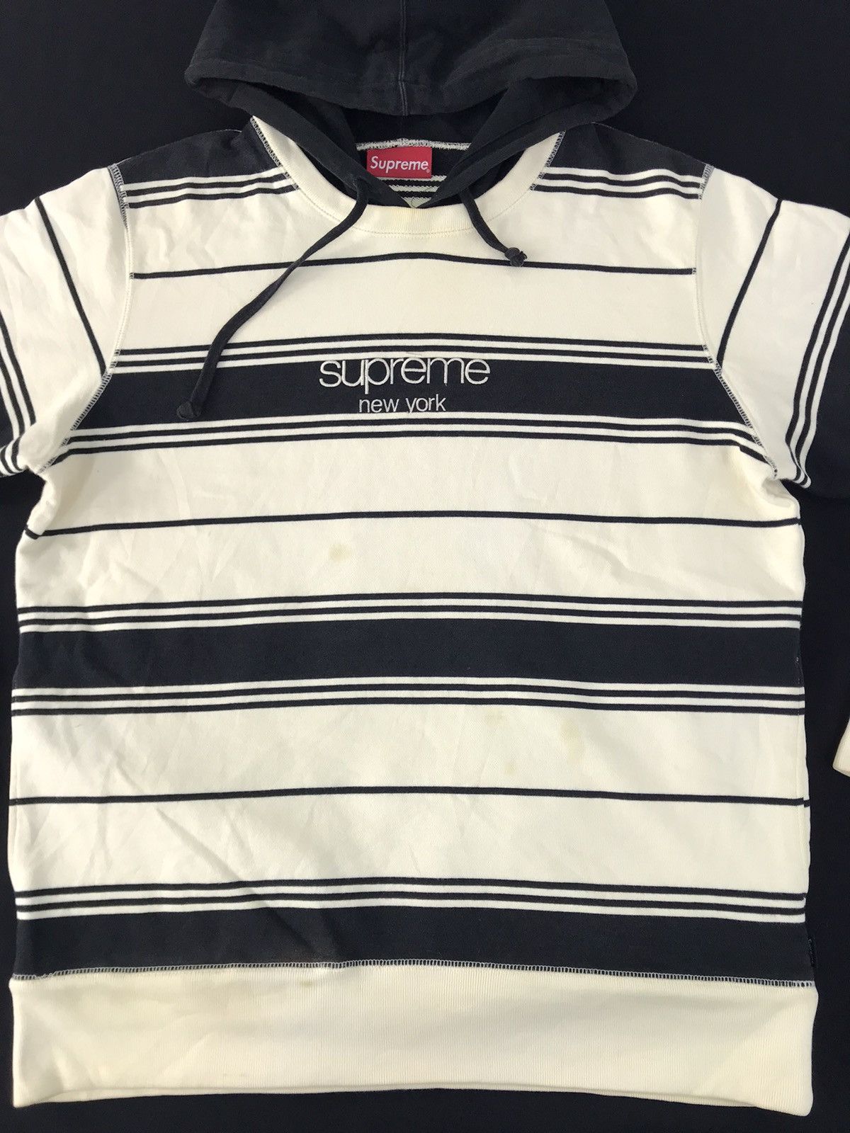 Other Supreme New York Striped Pull Over Hoodies Embroidery Logo Size US M / EU 48-50 / 2 - 3 Thumbnail