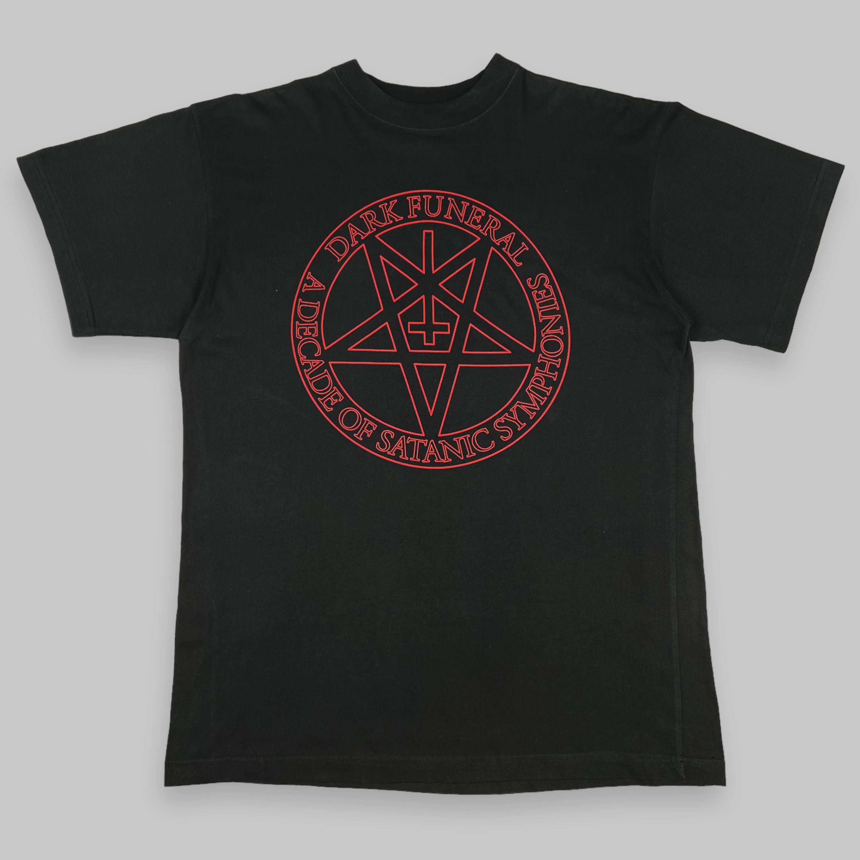 Band Tees Vintage 2003 Dark Funeral Decade Satanic Symphonies T Shirt Size US XL / EU 56 / 4 - 3 Thumbnail