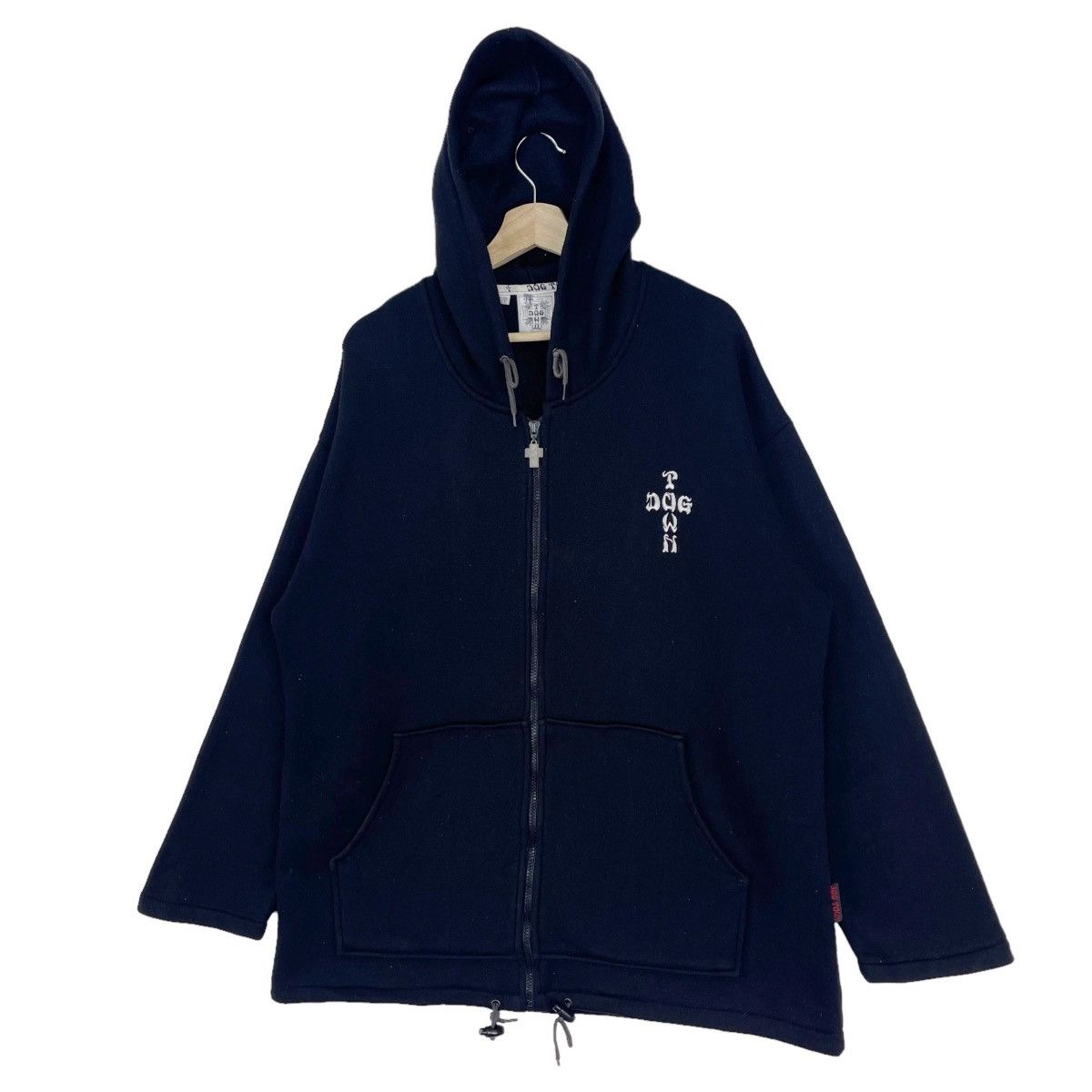 Dogtown × Powell Peralta × Vintage 90’s Dogtown Hoodie Sweater Size US XL / EU 56 / 4 - 4 Thumbnail