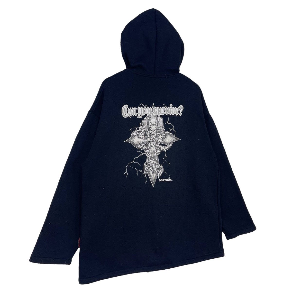 Dogtown × Powell Peralta × Vintage 90’s Dogtown Hoodie Sweater Size US XL / EU 56 / 4 - 5 Thumbnail