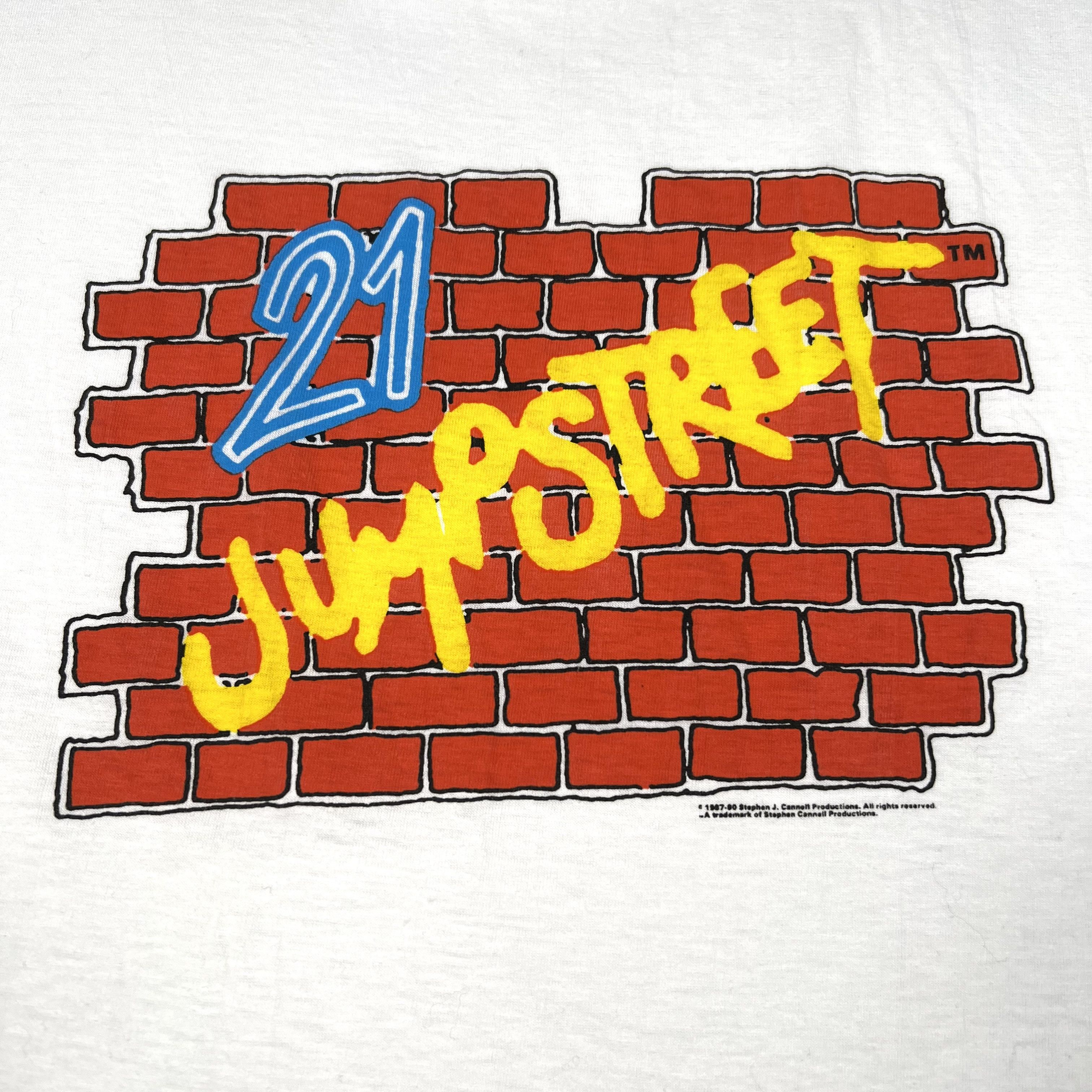 Other Vintage 1990 21 Jump Street TV Johnny Depp Promo T Shirt Size US L / EU 52-54 / 3 - 5 Thumbnail
