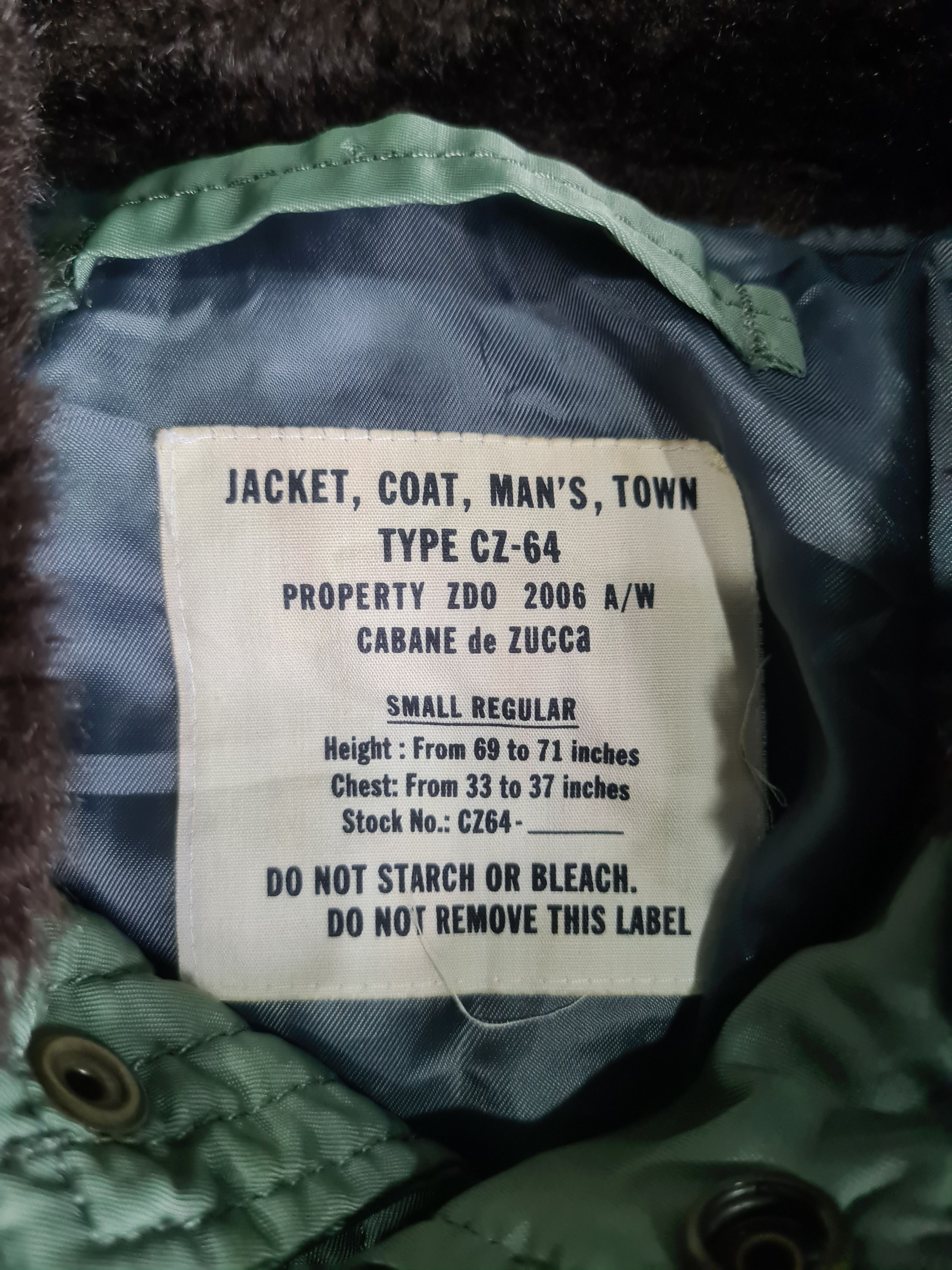 CABANE de ZUCCa Cabane de zucca bomber flight jacket Size US M / EU 48-50 / 2 - 6 Thumbnail