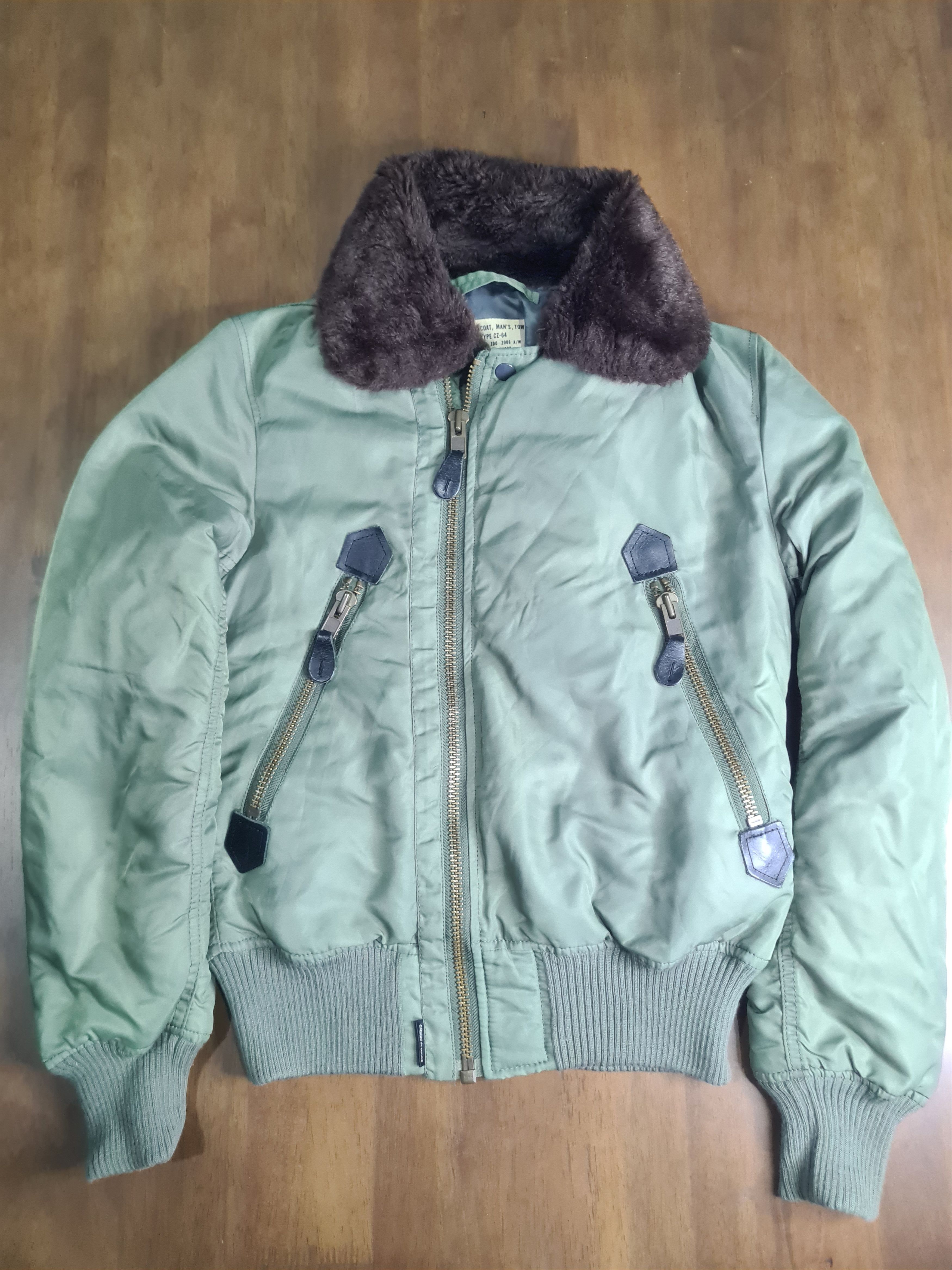 CABANE de ZUCCa Cabane de zucca bomber flight jacket Size US M / EU 48-50 / 2 - 1 Thumbnail