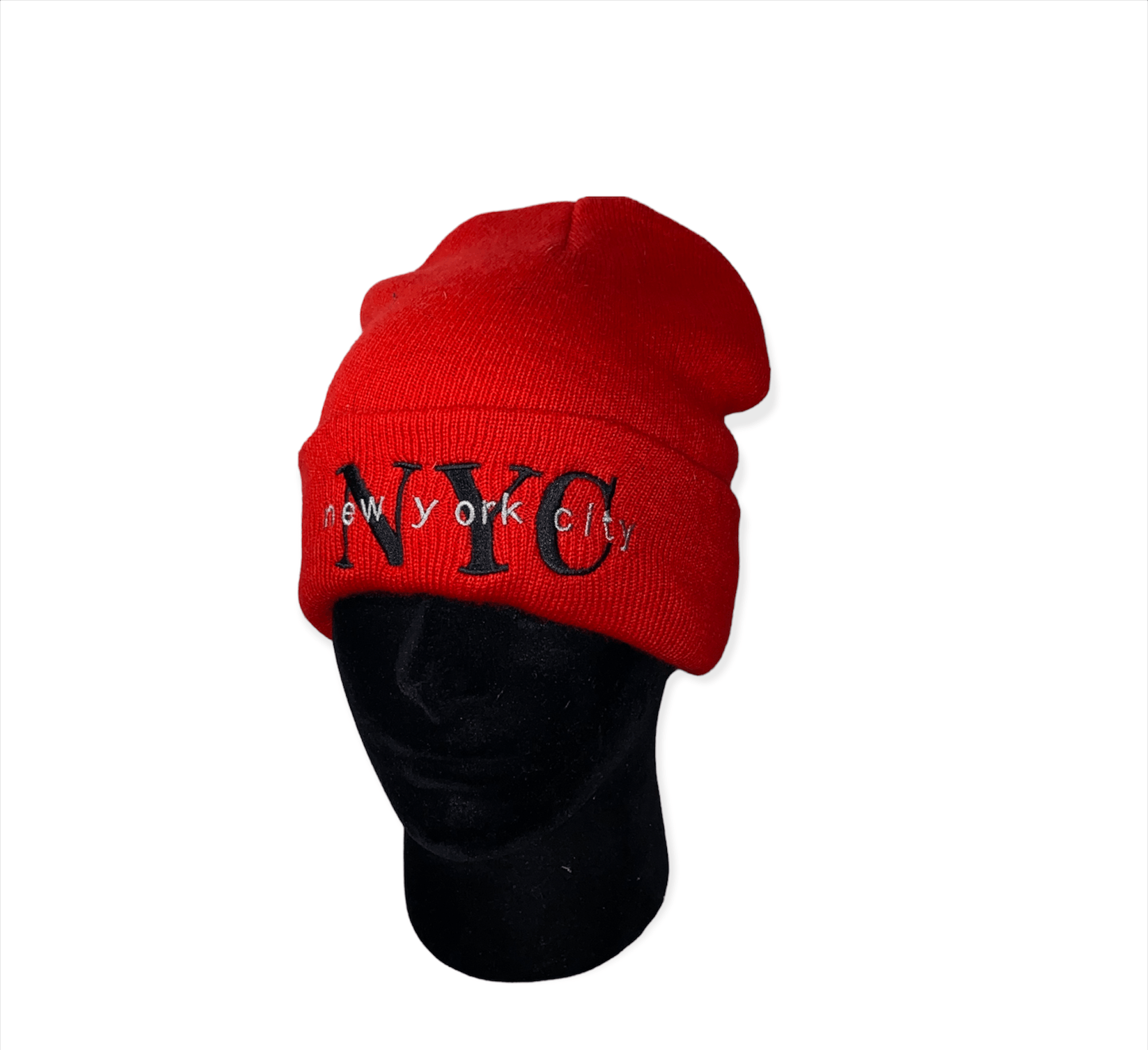 Vintage 🏁 NYC New York City Beanie Hat 🏁 Size ONE SIZE - 2 Thumbnail