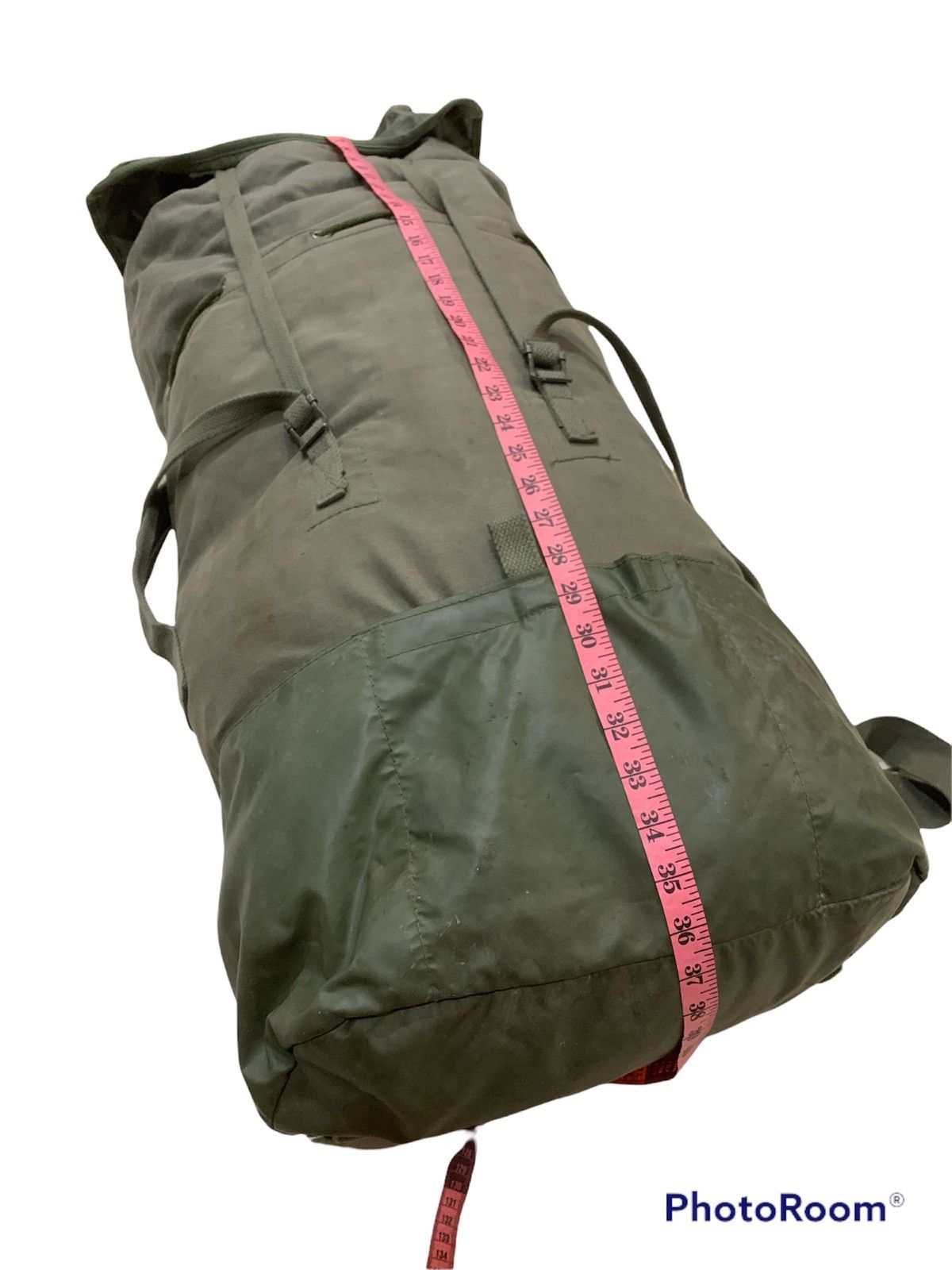Vintage VINTAGE 1950s 65L FRENCH F1 RUCKSACK HIGH DURABLE BAG Size ONE SIZE - 7 Thumbnail