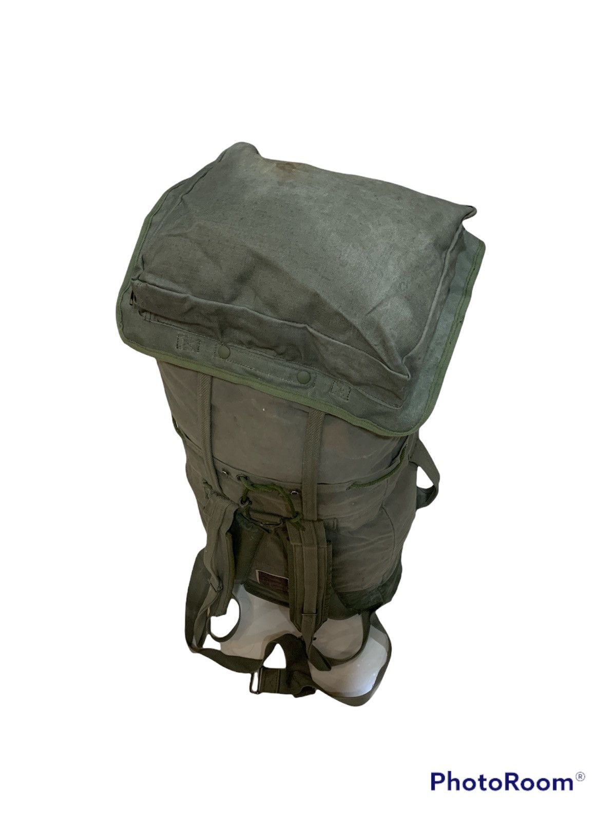 Vintage VINTAGE 1950s 65L FRENCH F1 RUCKSACK HIGH DURABLE BAG Size ONE SIZE - 6 Thumbnail