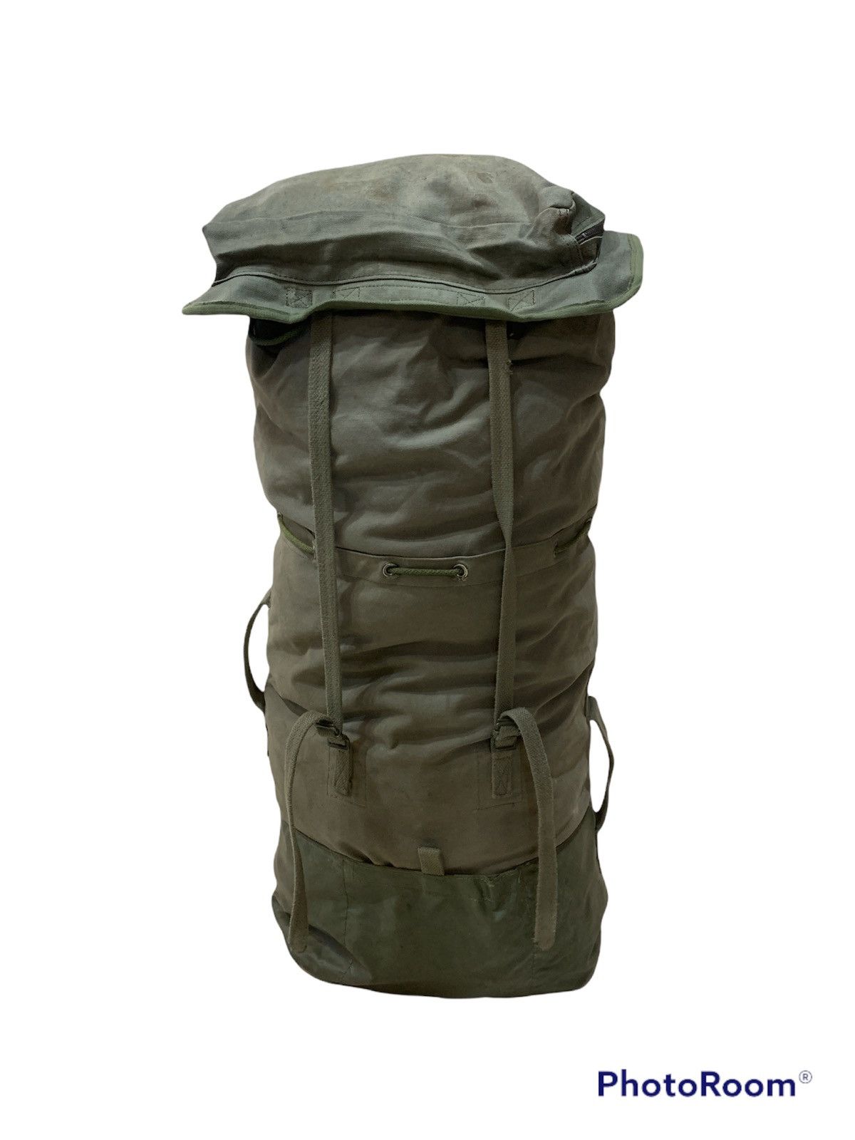 Vintage VINTAGE 1950s 65L FRENCH F1 RUCKSACK HIGH DURABLE BAG Size ONE SIZE - 2 Thumbnail