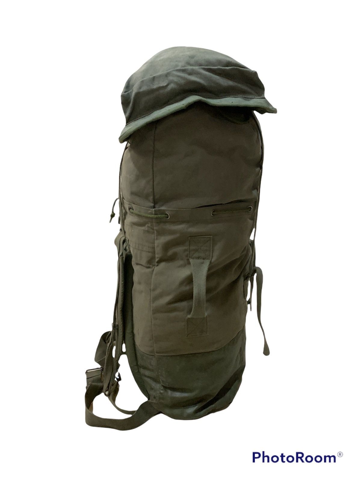 Vintage VINTAGE 1950s 65L FRENCH F1 RUCKSACK HIGH DURABLE BAG Size ONE SIZE - 4 Thumbnail