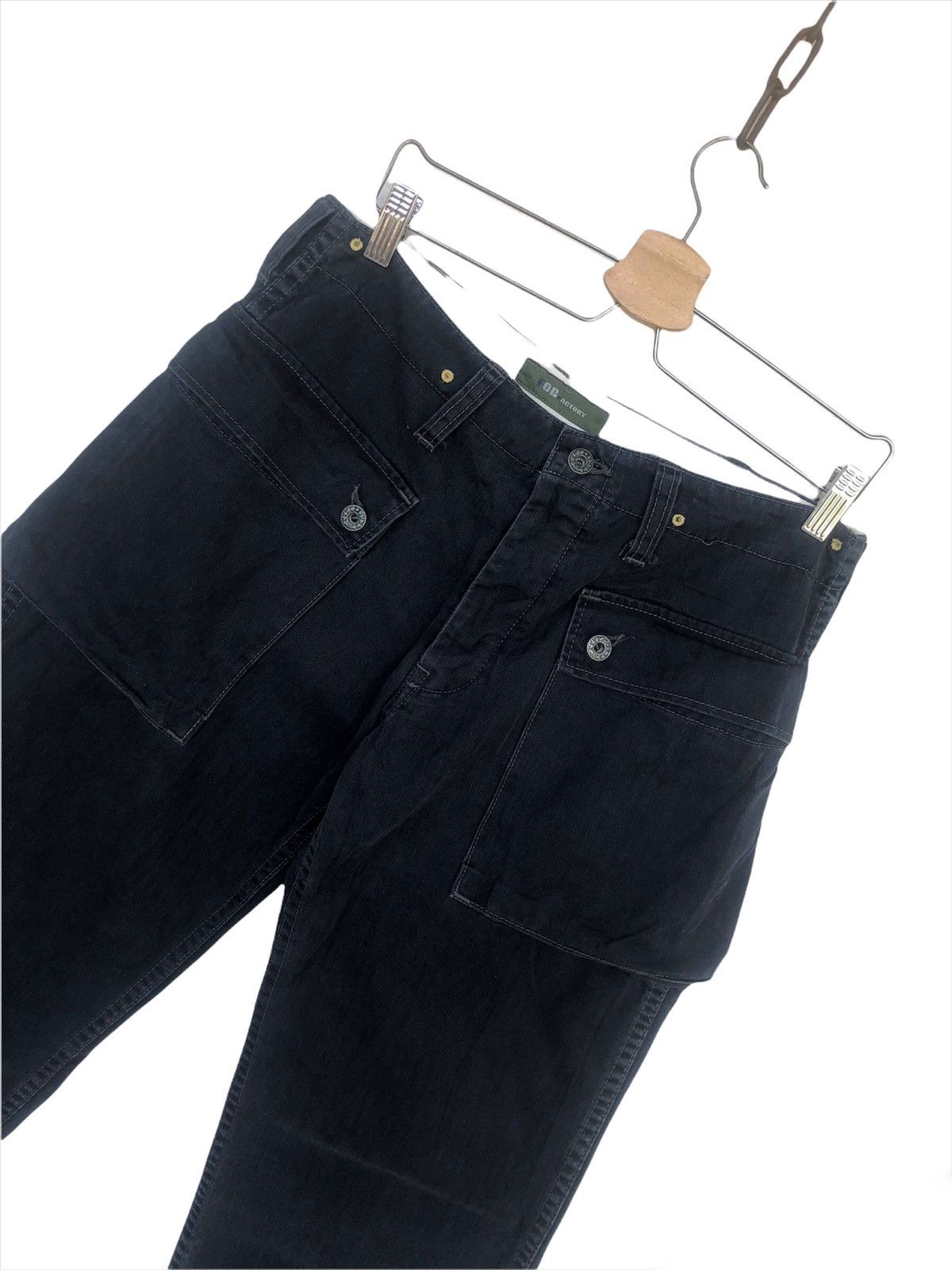 FOB Factory FOB Factory 🇯🇵 Herringbone Camera Pockets Pants Size US 34 / EU 50 - 5 Thumbnail