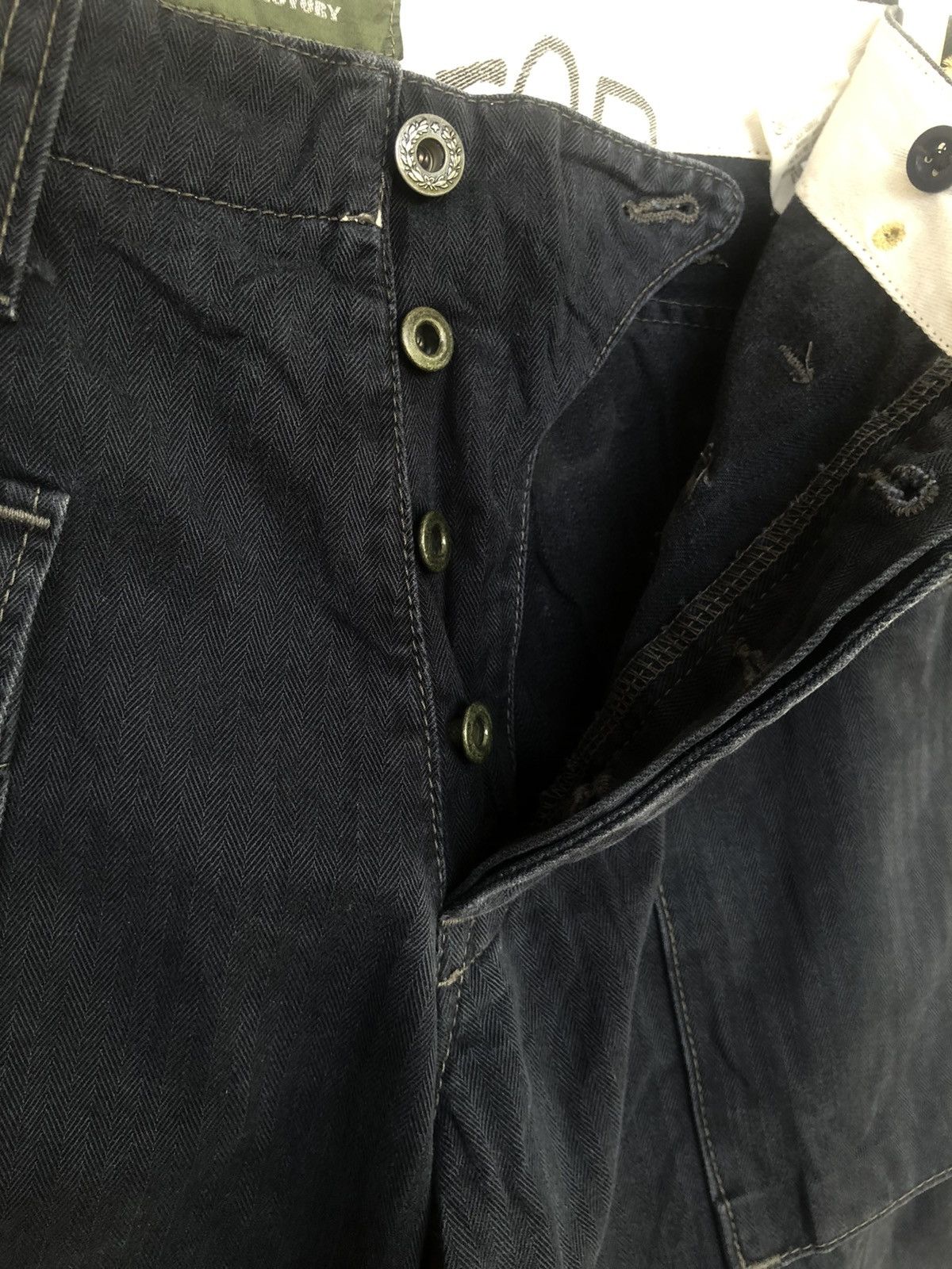FOB Factory FOB Factory 🇯🇵 Herringbone Camera Pockets Pants Size US 34 / EU 50 - 7 Thumbnail