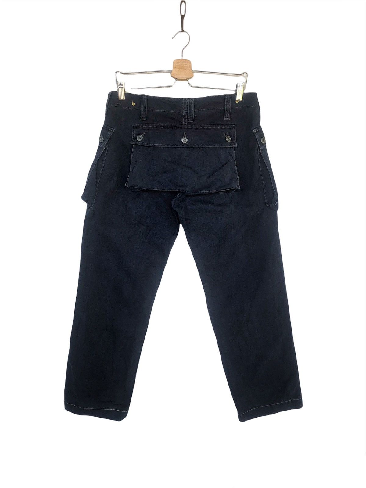 FOB Factory FOB Factory 🇯🇵 Herringbone Camera Pockets Pants Size US 34 / EU 50 - 2 Thumbnail