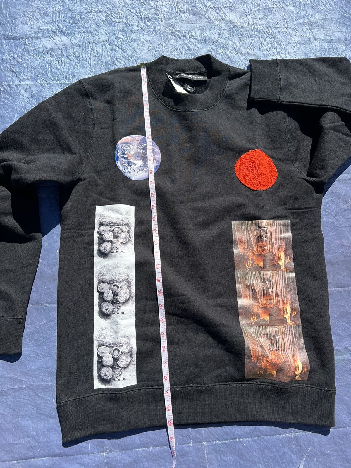Raf Simons Raf Simons Redux Sterling Ruby Patches Crewneck Sweatshirt Size US L / EU 52-54 / 3 - 8 Thumbnail