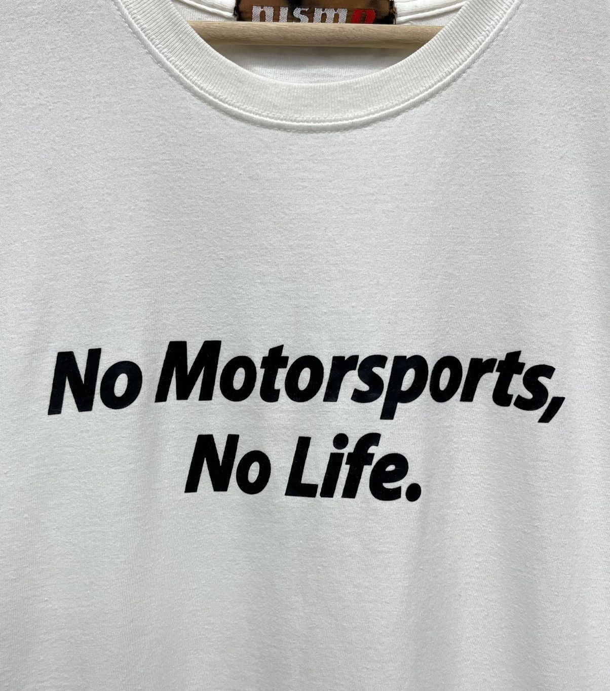 Nissan 🏁 Vintage NISMO NO MOTORSPORTS NO LIFE Sleeveless T-Shirt Size US M / EU 48-50 / 2 - 3 Thumbnail