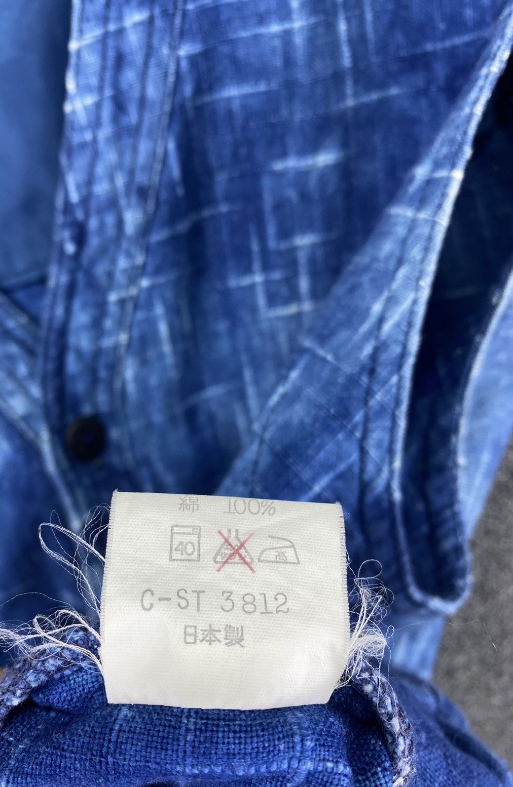 Japanese Brand Vintage Japanese Acid Wash Style Denim Vest Size US L / EU 52-54 / 3 - 5 Thumbnail