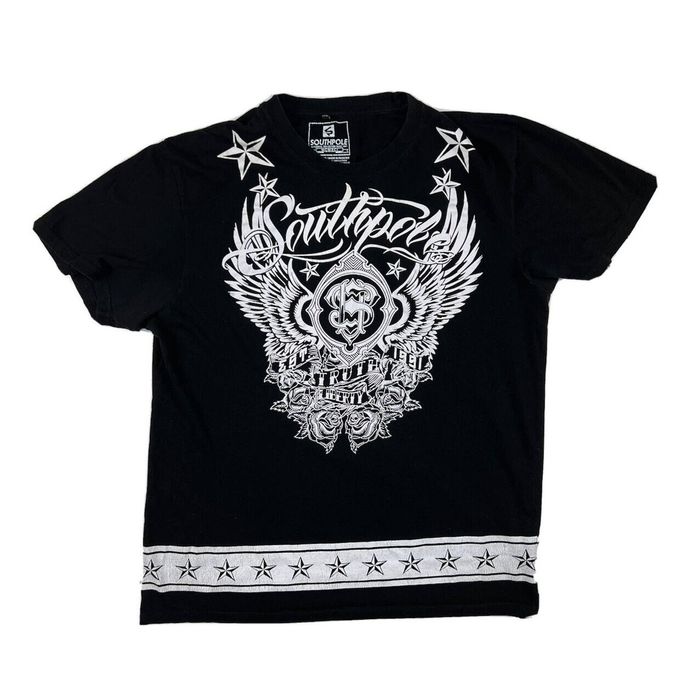 Southpole Southpole T-Shirt Mens XXL Black Short Sleeve Cyber Tee | Grailed