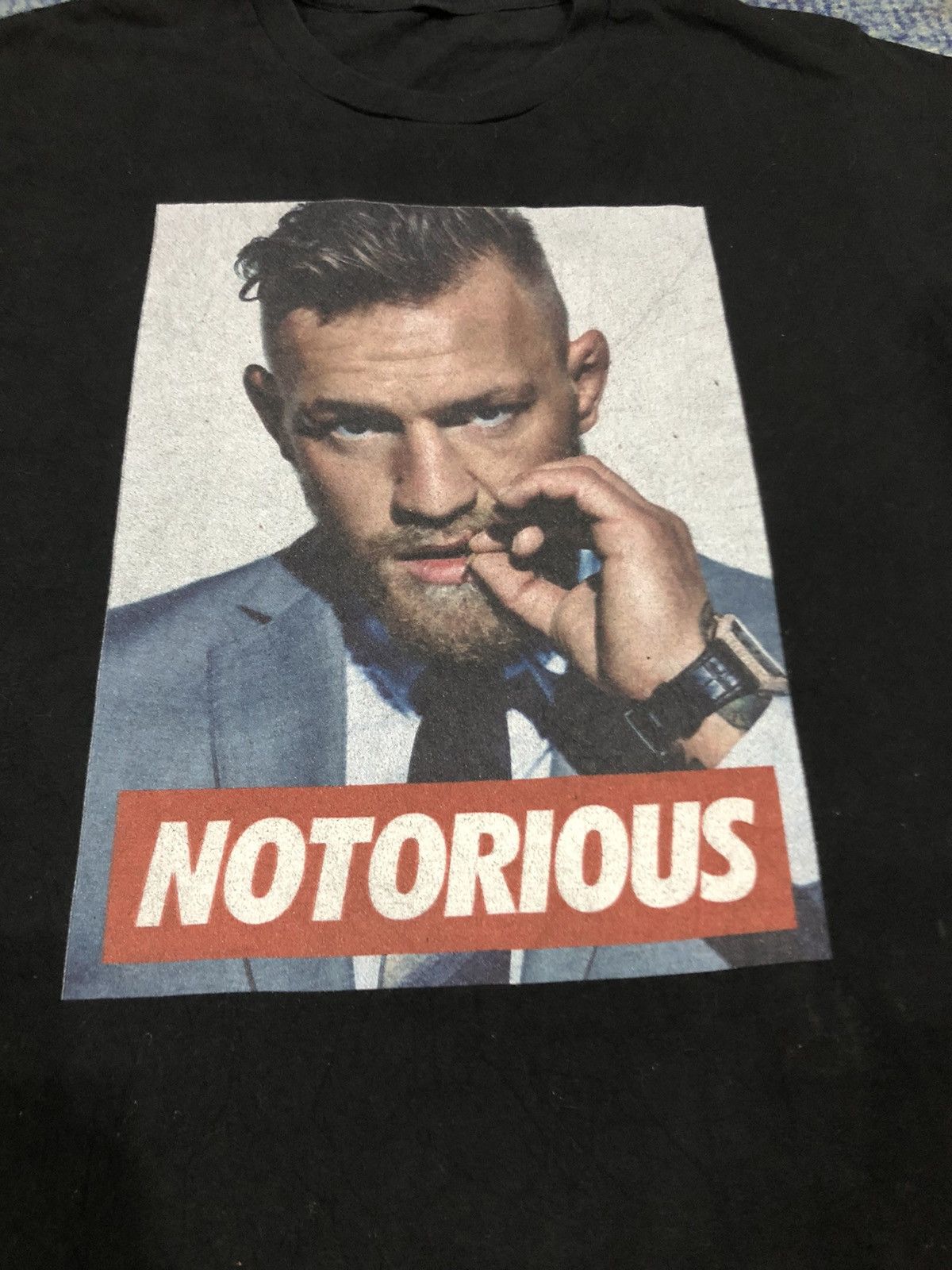 Flight Club × Vintage Notorious Conor Mcgregor Tee Shirt Men MMA Size US XS / EU 42 / 0 - 2 Thumbnail