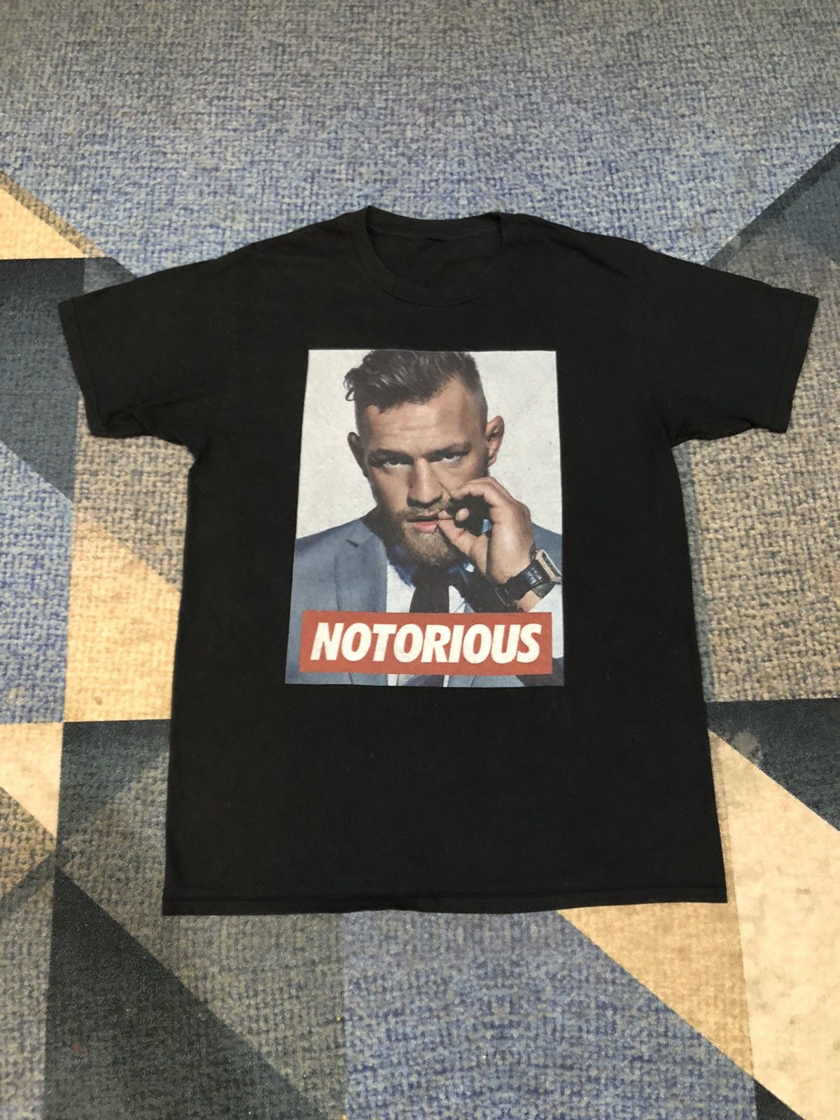 Flight Club × Vintage Notorious Conor Mcgregor Tee Shirt Men MMA Size US XS / EU 42 / 0 - 1 Thumbnail