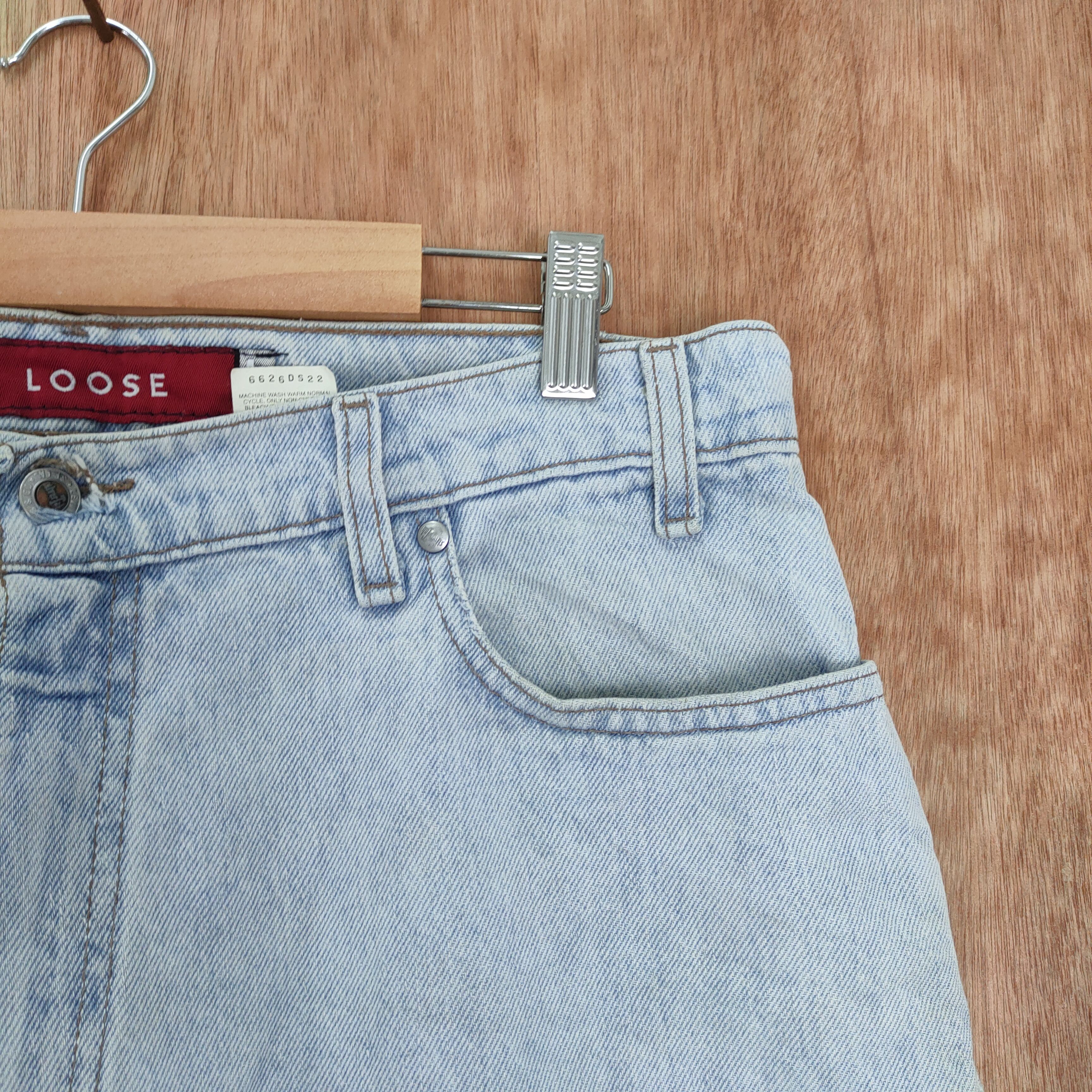 Levi's Vintage Clothing LEVI'S SILVER TAP USA LIGHT BLUE JEANS DENIM PANTS Size US 34 / EU 50 - 13 Thumbnail