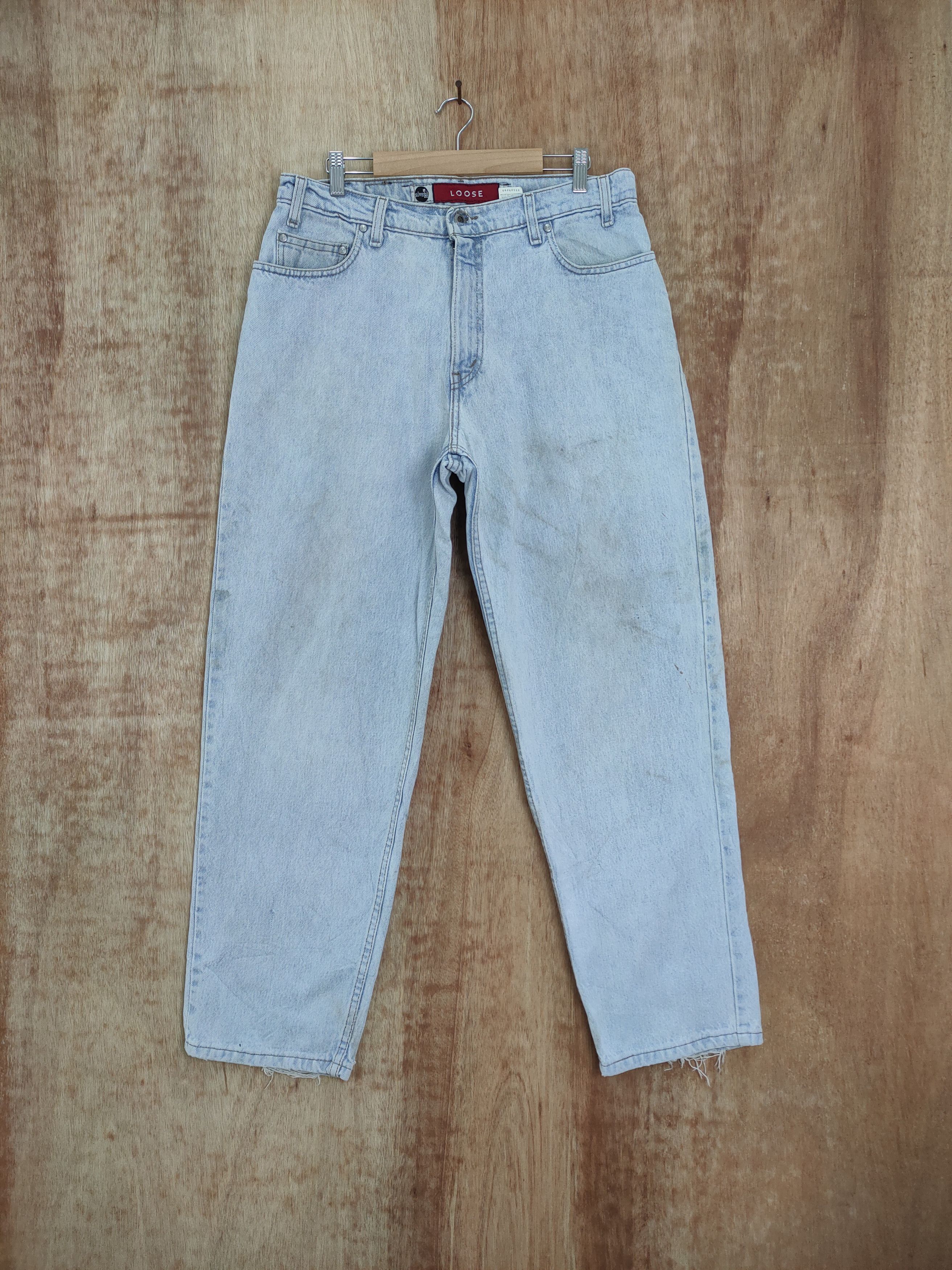 LEVI'S SILVER TAP USA LIGHT BLUE JEANS DENIM PANTS