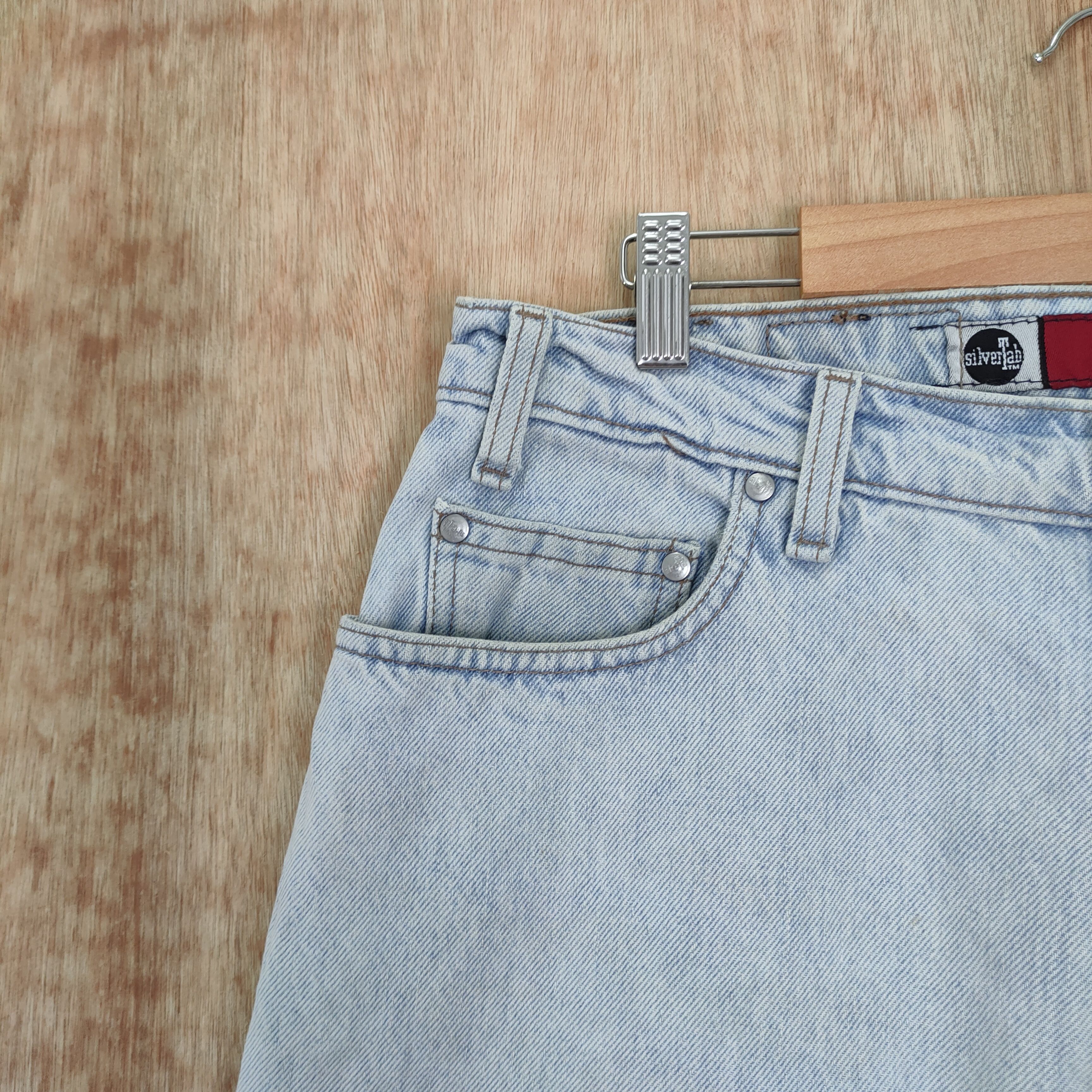 Levi's Vintage Clothing LEVI'S SILVER TAP USA LIGHT BLUE JEANS DENIM PANTS Size US 34 / EU 50 - 14 Thumbnail