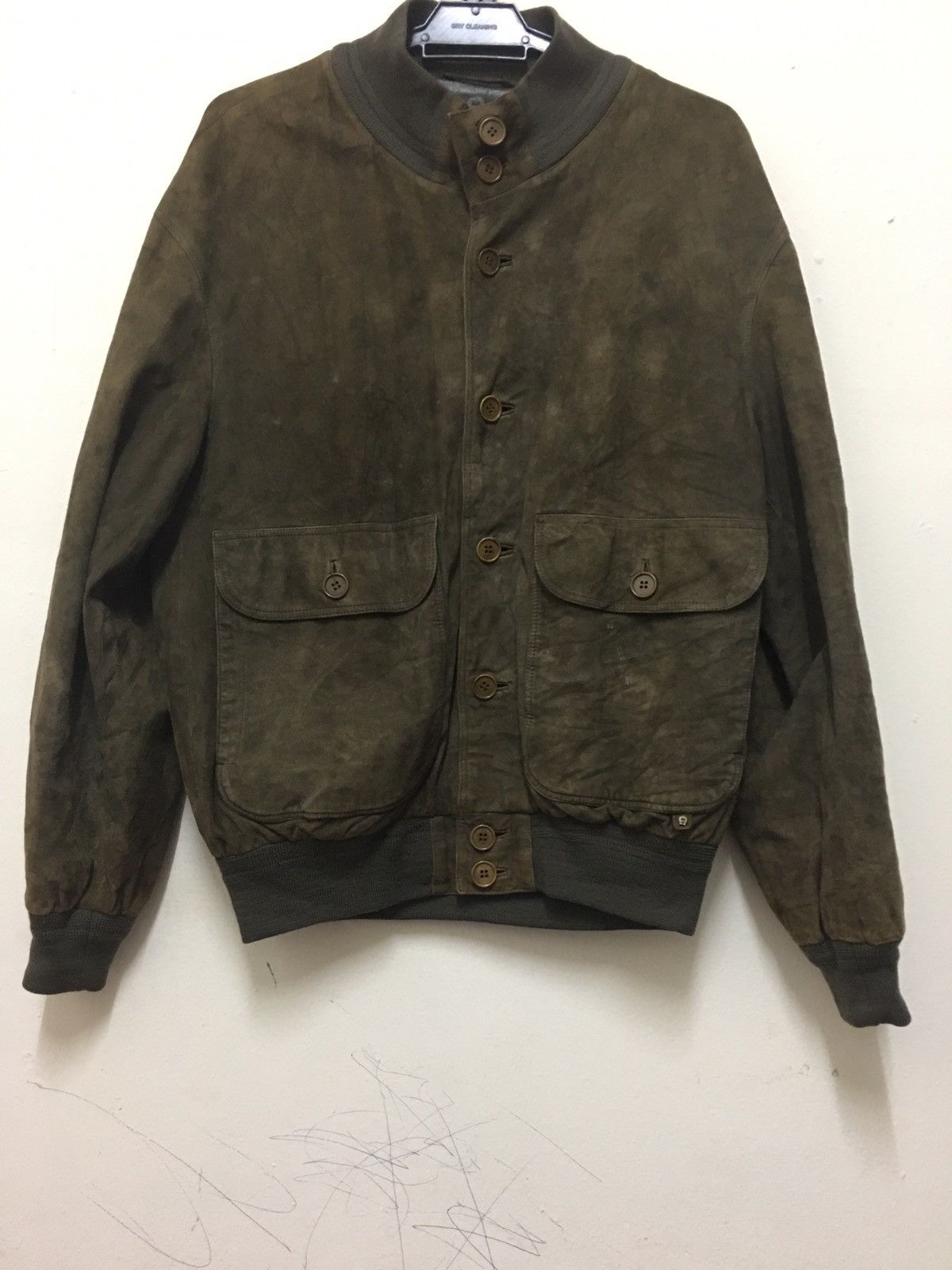 Etienne Aigner Etienne Aigner Leather Jacket Size US L / EU 52-54 / 3 - 1 Thumbnail