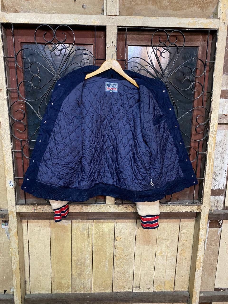 Other Vintage Wave Ranch Surfing Wool Hip Hop Varsity Jacket Size US M / EU 48-50 / 2 - 5 Thumbnail