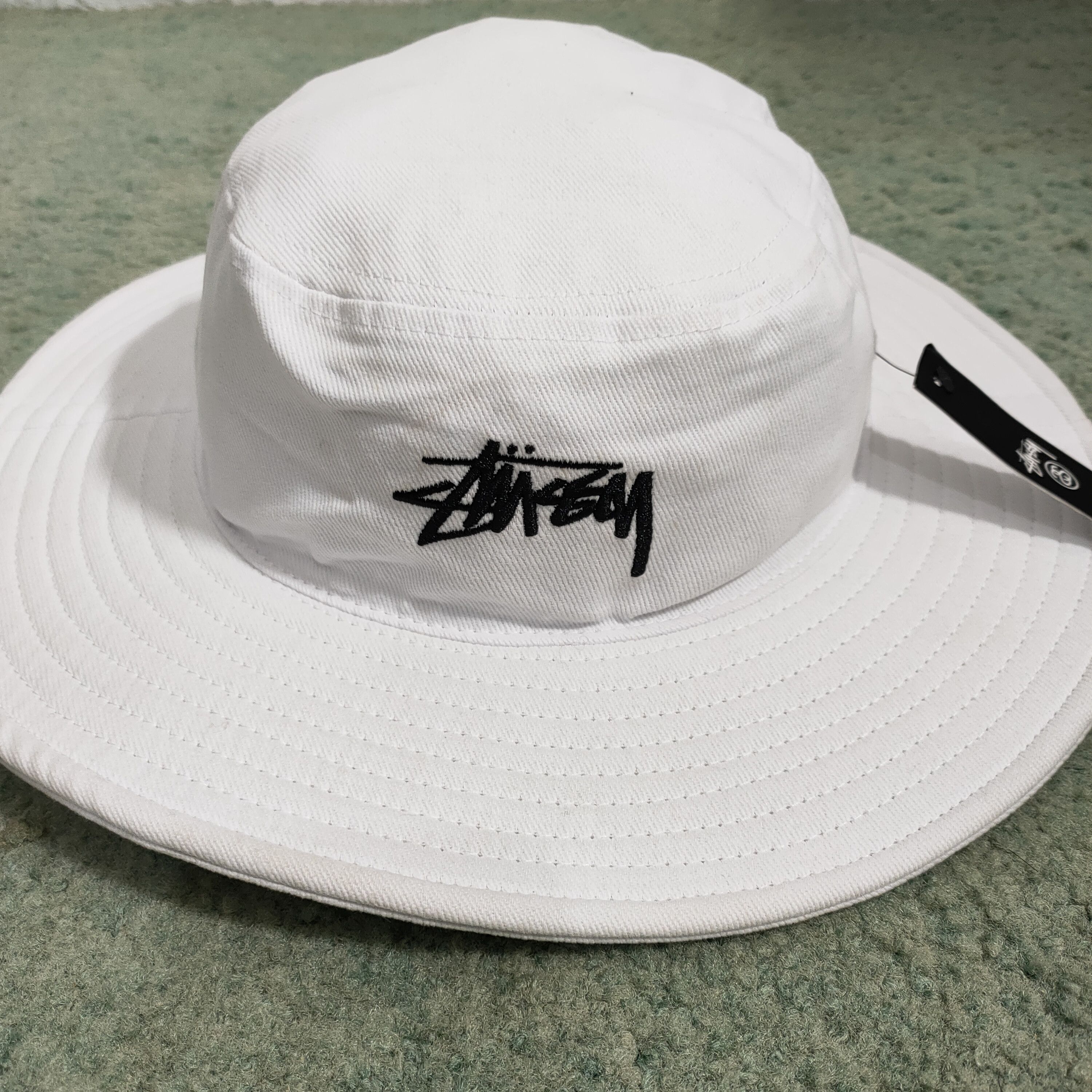 Stussy Long Brim Stock Buket Hat