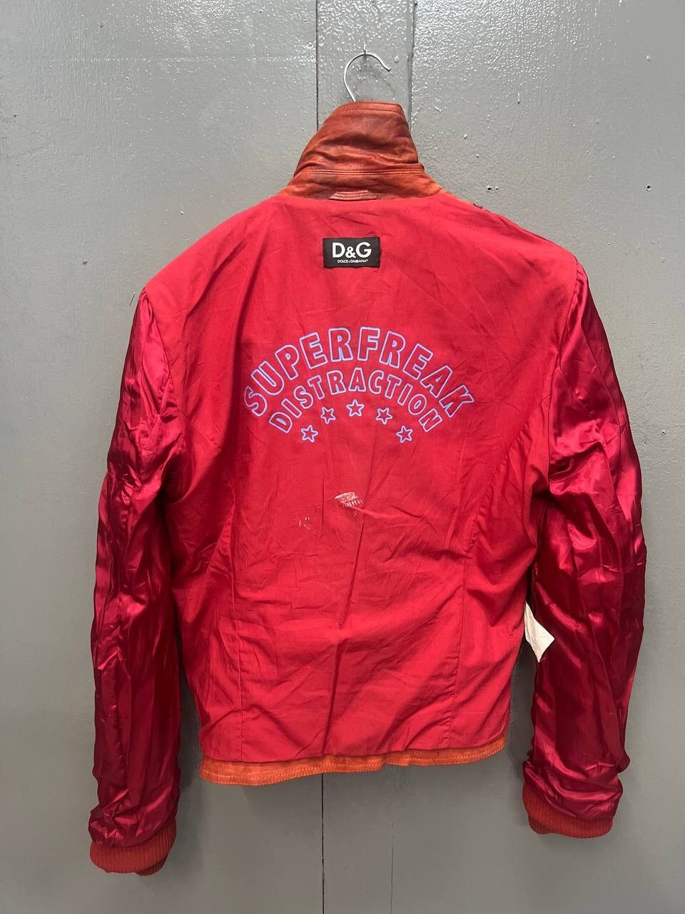 Dolce & Gabbana RARE🔥DOLCE & GABBANA LEATHER BIKER JACKET Size US S / EU 44-46 / 1 - 23 Thumbnail