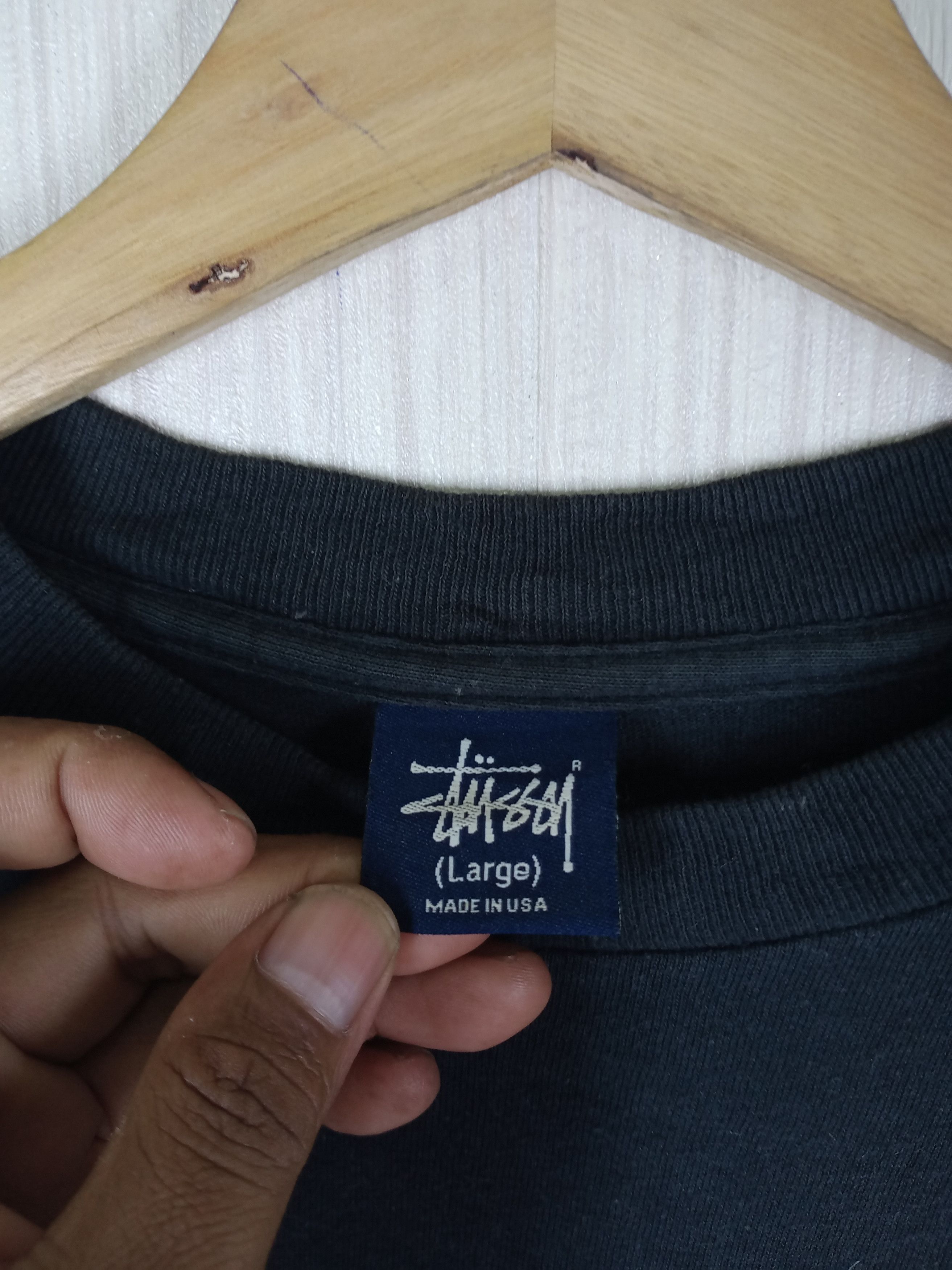 Rare Vintage Stussy Long Sleeve Tshirt
