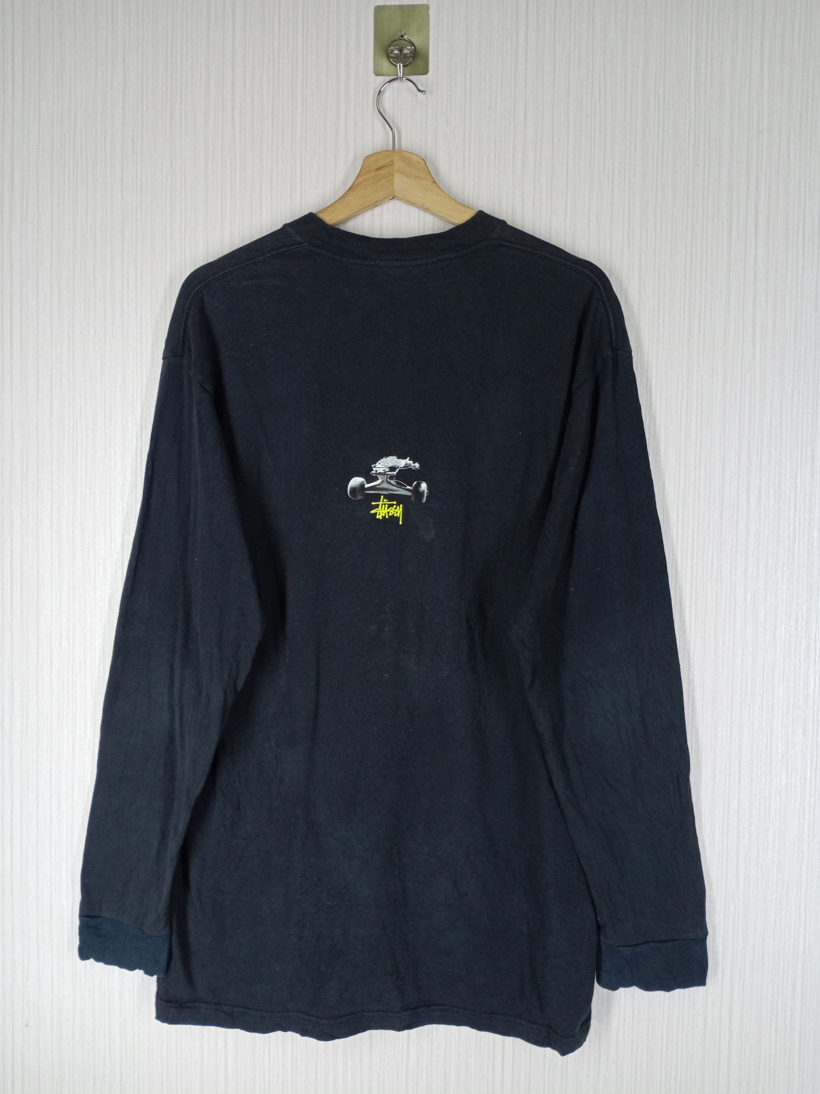 Rare Vintage Stussy Long Sleeve Tshirt