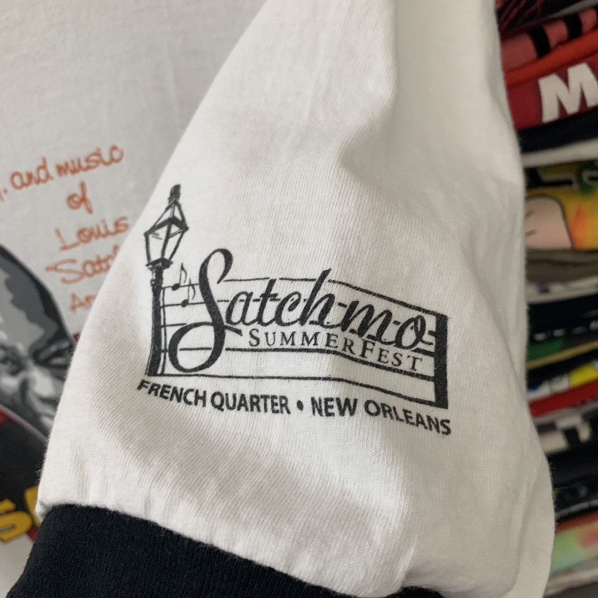 Band Tees × Grailed × Vintage VINTAGE JAZZ SATCHMO SUMMERFEST (JAZZ BLUES) Size US L / EU 52-54 / 3 - 4 Thumbnail