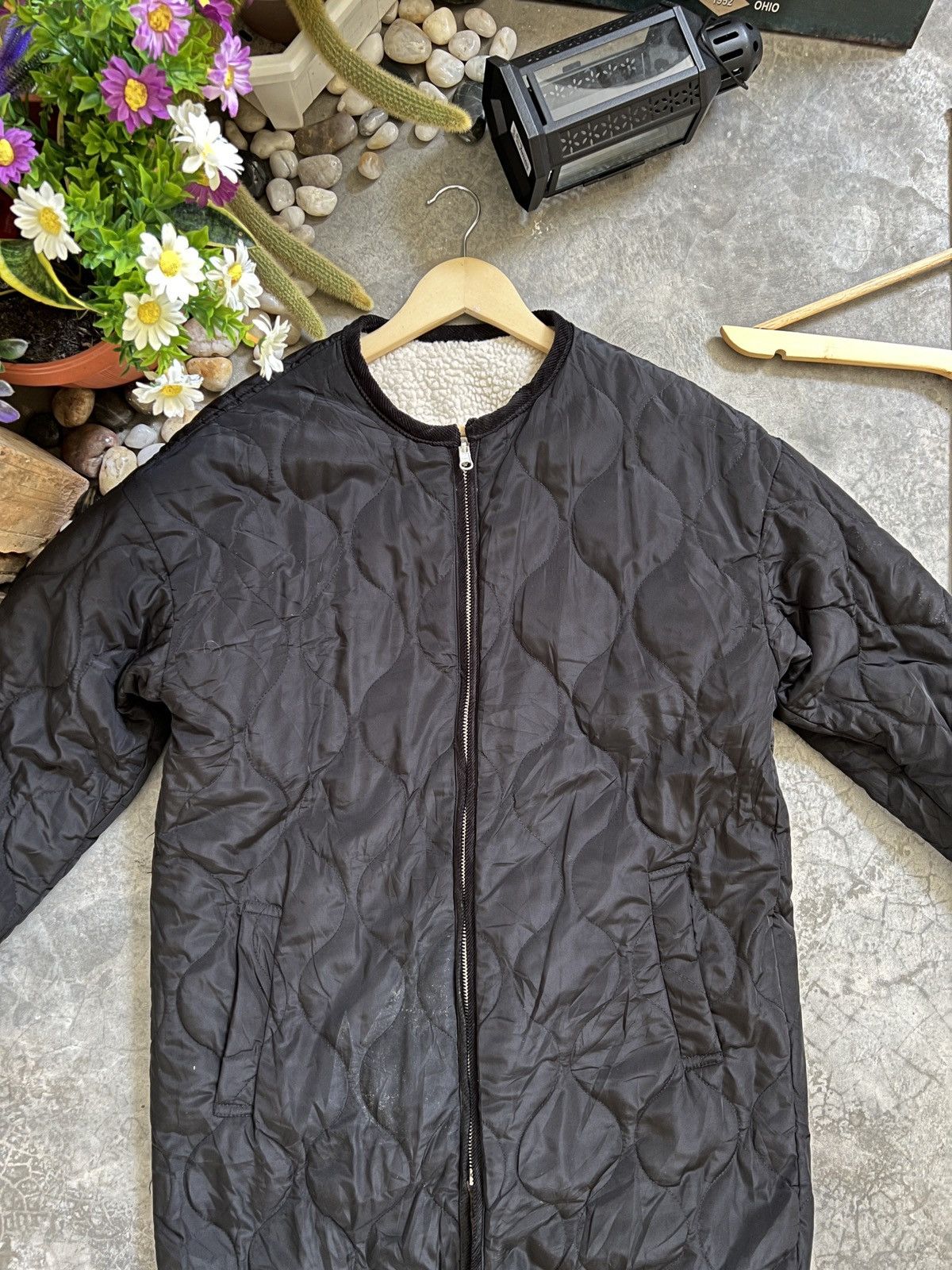 VINTAGE 🖤 American Holic Deep Pile Sherpa Riversible Jacket