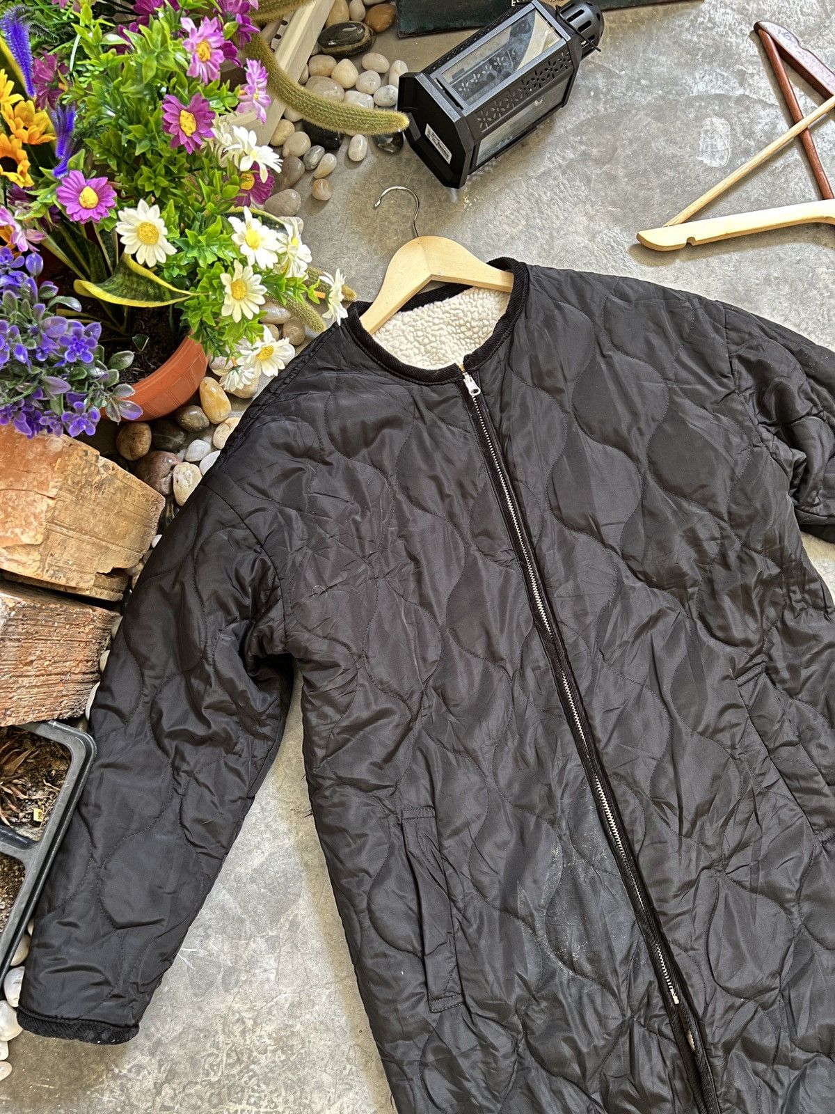 VINTAGE 🖤 American Holic Deep Pile Sherpa Riversible Jacket