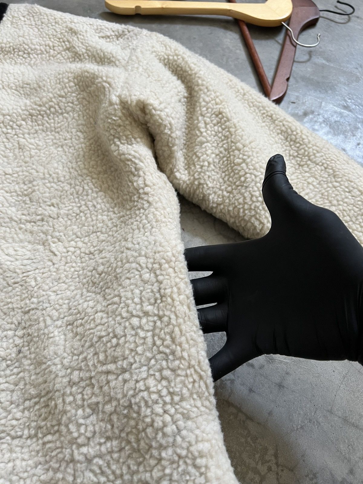 VINTAGE 🖤 American Holic Deep Pile Sherpa Riversible Jacket