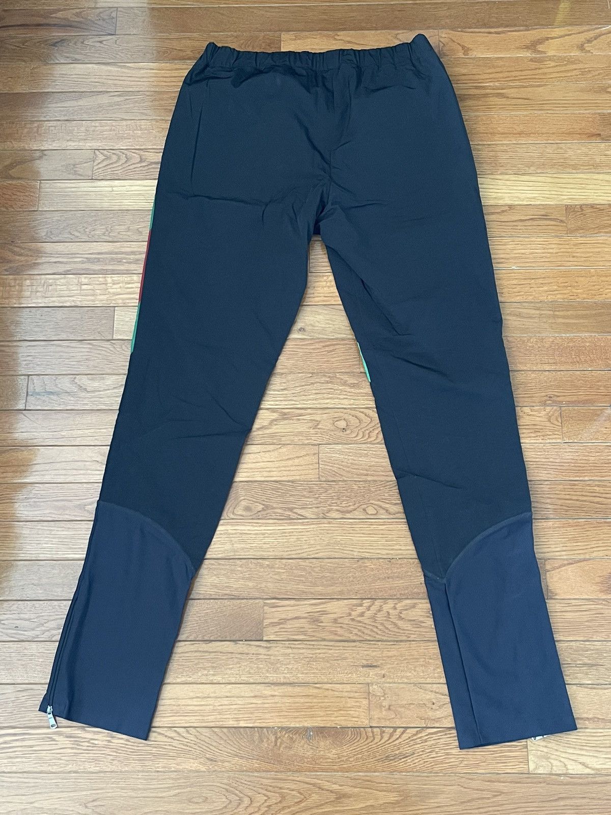 Gucci Gucci Intarsia Web Nylon Black Track Pants Size US 32 / EU 48 - 2 Thumbnail