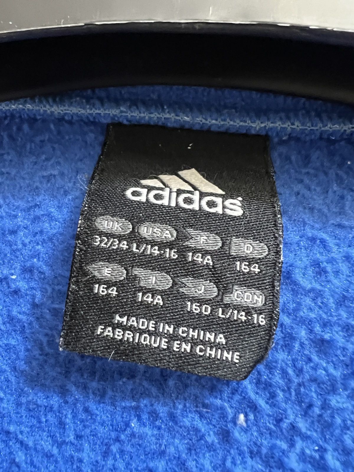 Adidas × Vintage STEALS 💙 Adidas 3 Stripes Fleece Jacket Size US M / EU 48-50 / 2 - 16 Thumbnail