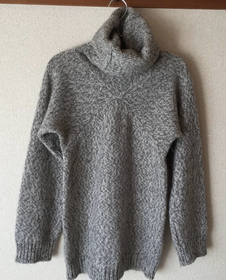 image of Maison Margiela Martin Margiela 2001Aw "miss Deanna" Artisanal Sweater in Grey, Women's (Size Small