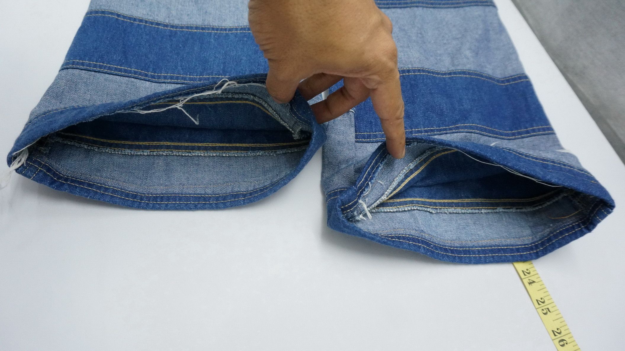 Japanese Brand 🔥Dope Flare🔥 Japan Custom Patchwork Jeans Hagi Style Size US 31 - 18 Thumbnail