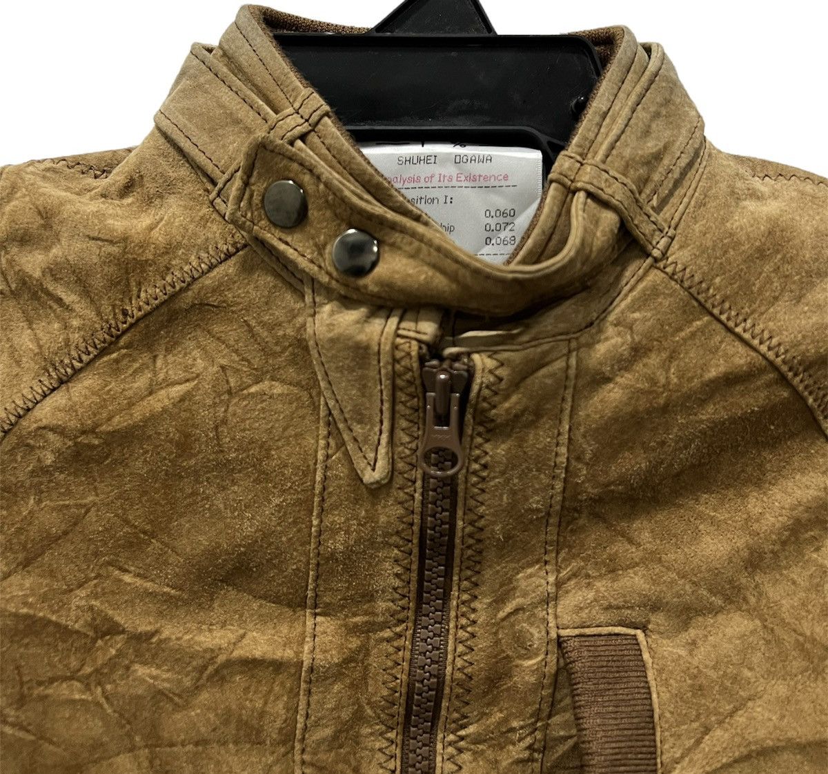 Other SHUHEI OGAWA LATHER JACKET Size US S / EU 44-46 / 1 - 3 Thumbnail