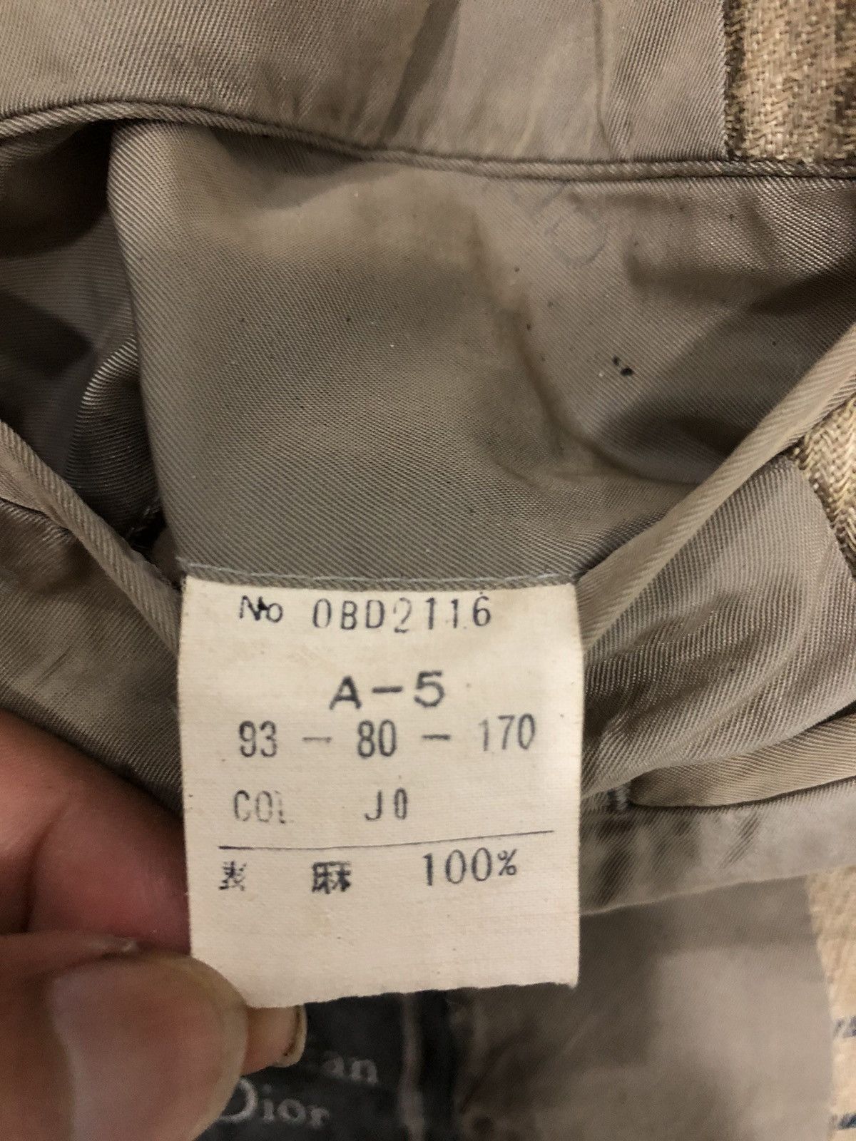 Christian Dior Monsieur Christian Dior MONSIEUR x BLAZER WOMAN Size US M / EU 48-50 / 2 - 18 Thumbnail