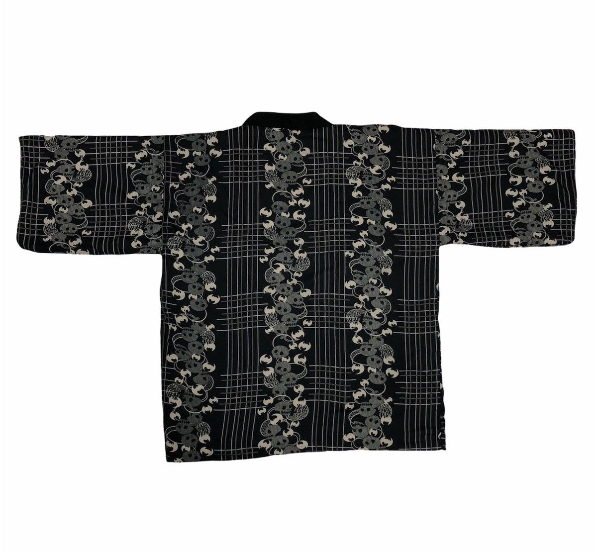 Japanese Brand × Vintage Vintage Japanese Hanten Jacke Cranes&Geometric Pattern SizeM Size US M / EU 48-50 / 2 - 2 Thumbnail