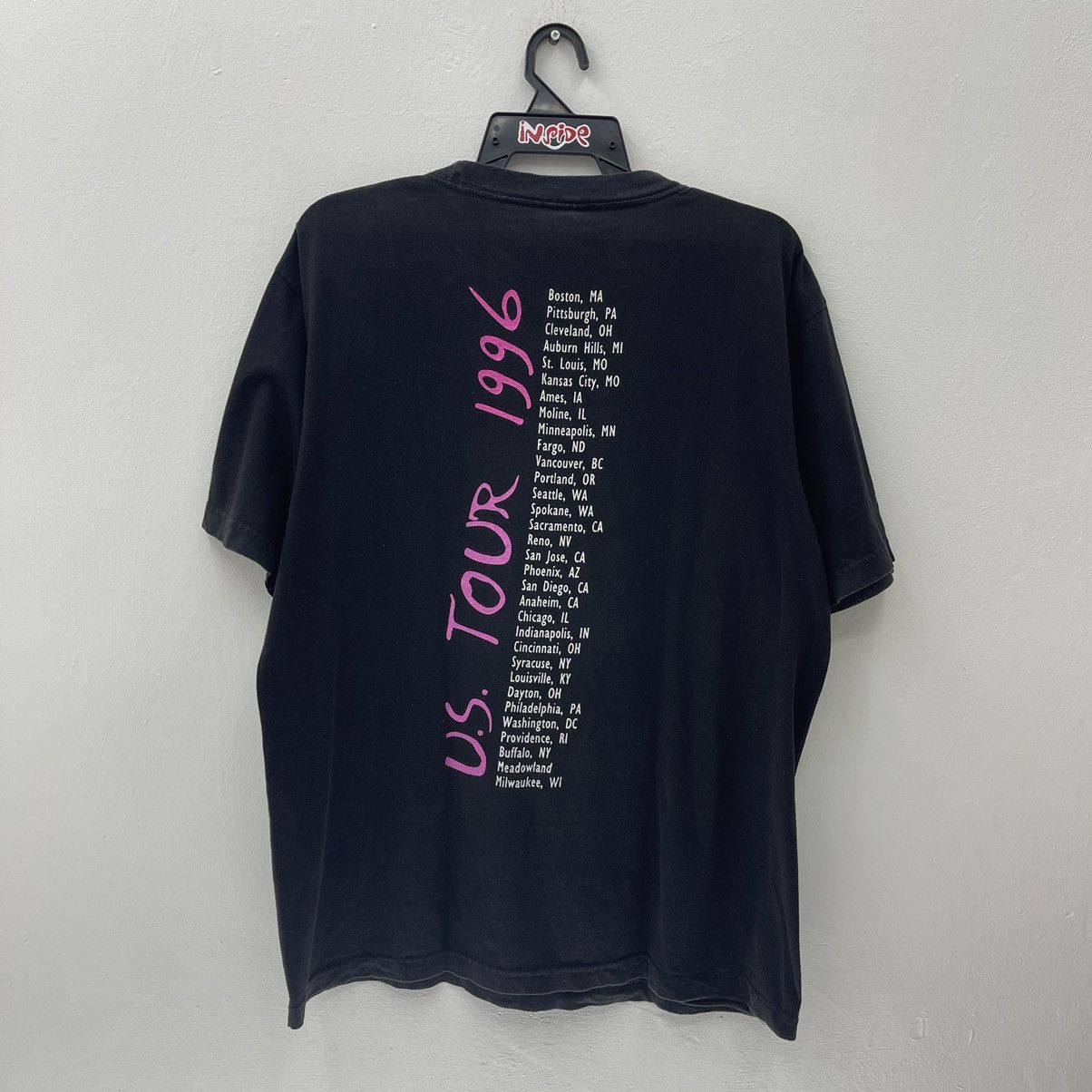 Band Tees Vintage 90s Neil Diamond Shirt Tour 1996 Size US L / EU 52-54 / 3 - 2 Thumbnail