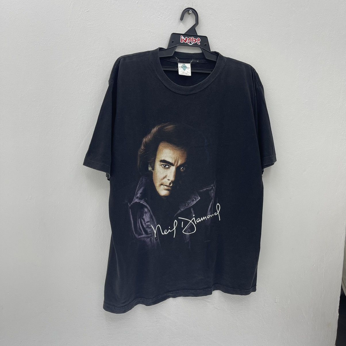 Band Tees Vintage 90s Neil Diamond Shirt Tour 1996 Size US L / EU 52-54 / 3 - 4 Thumbnail