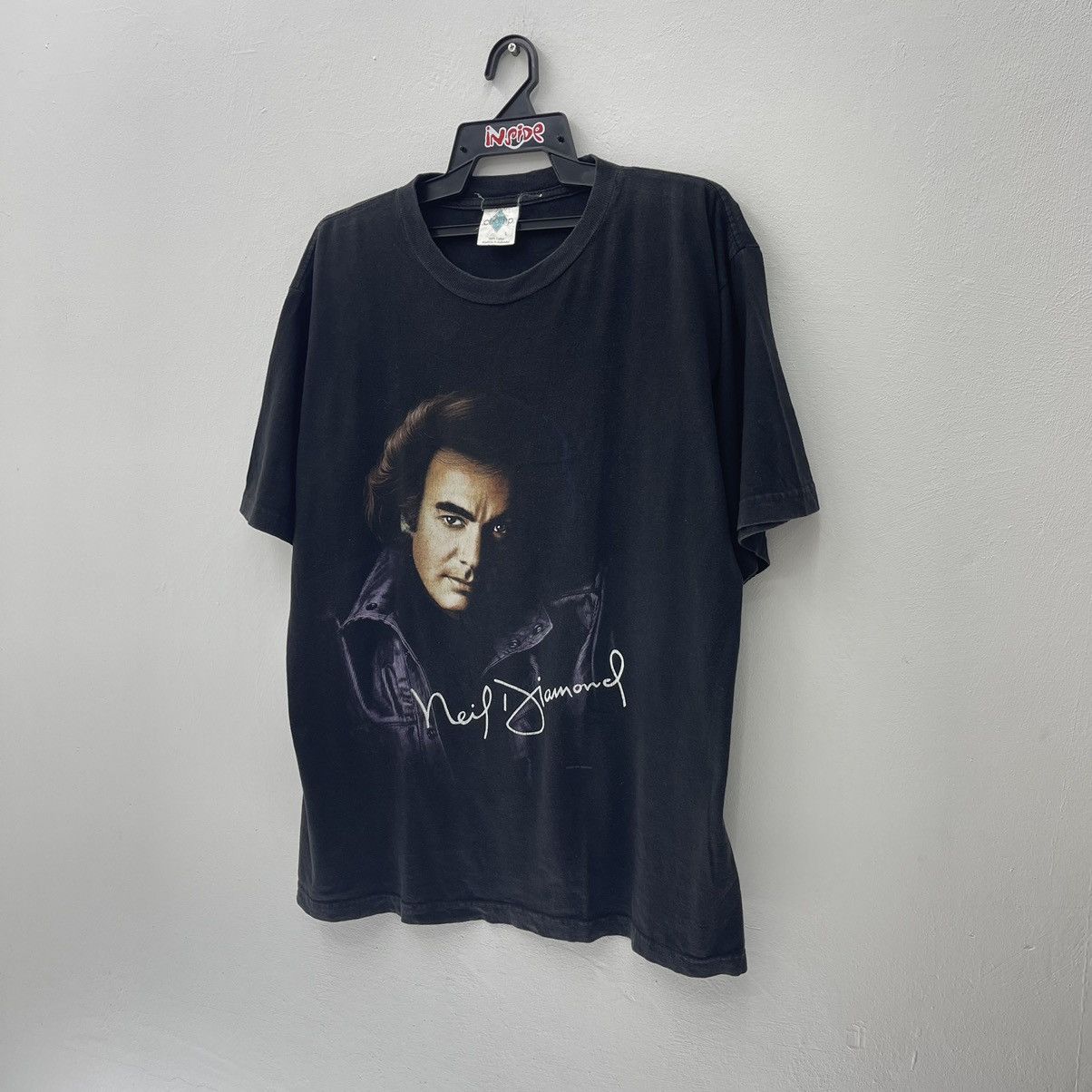 Band Tees Vintage 90s Neil Diamond Shirt Tour 1996 Size US L / EU 52-54 / 3 - 6 Thumbnail