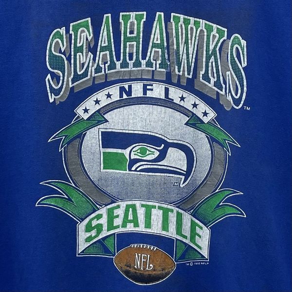 CustomCat Seattle Seahawks Vintage NFL T-Shirt Sport Grey / XL