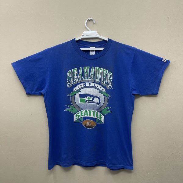 CustomCat Seattle Seahawks Vintage NFL T-Shirt Sport Grey / XL