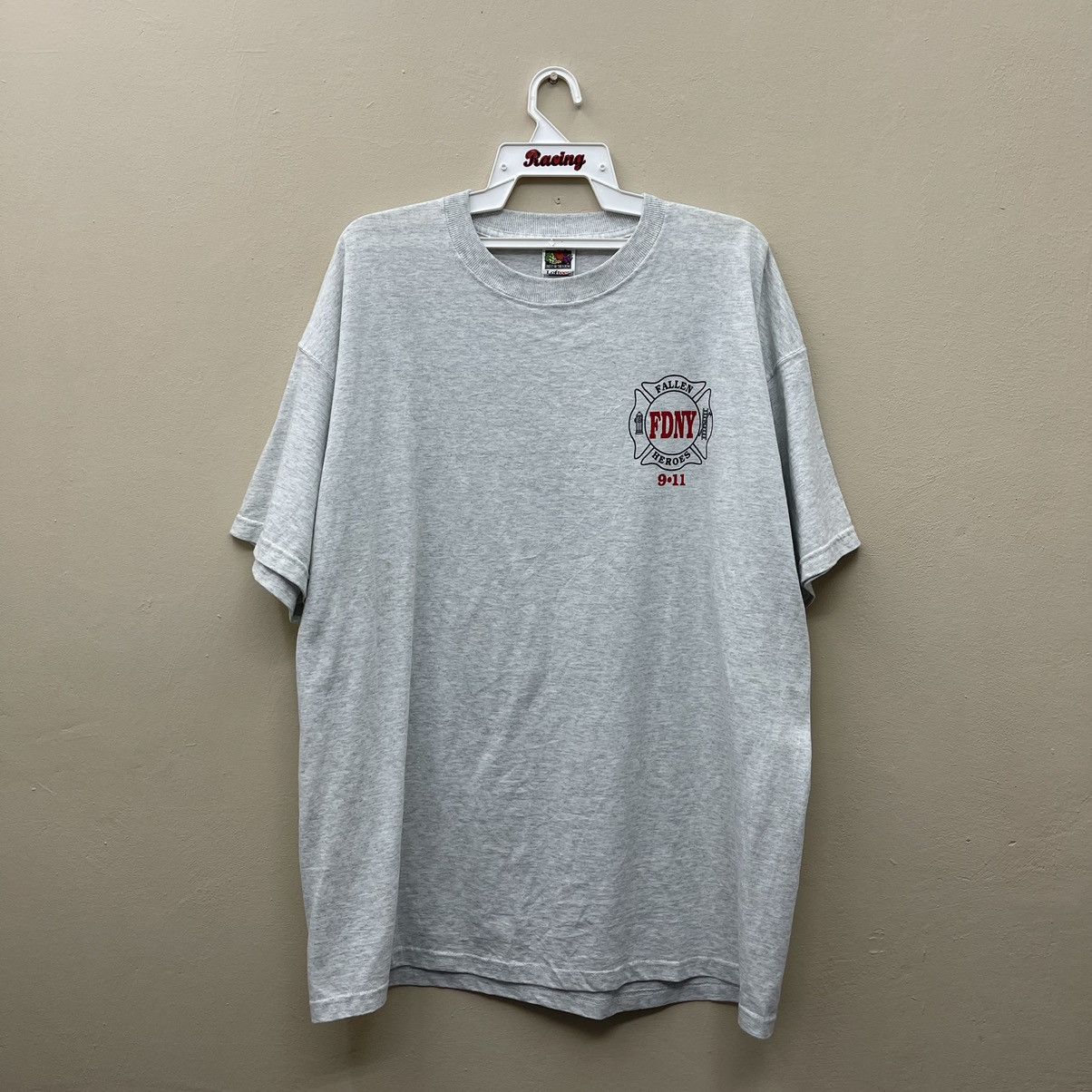 Vintage Vintage Fallen Heroes September 11,2001 T-Shirt Size US XXL / EU 58 / 5 - 3 Thumbnail